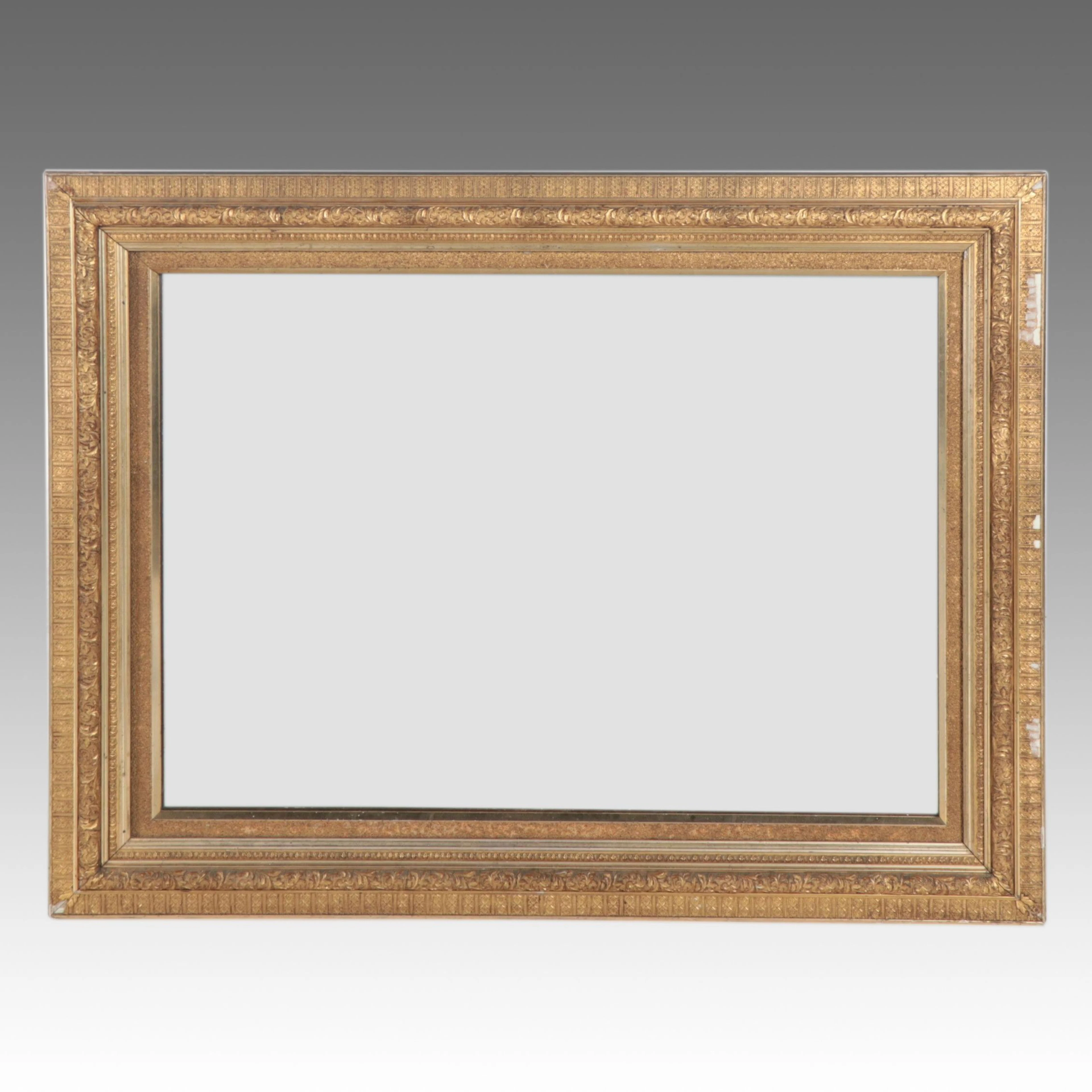Renaissance Style Giltwood Wall Mirror, Late 19th/Early 20th Century