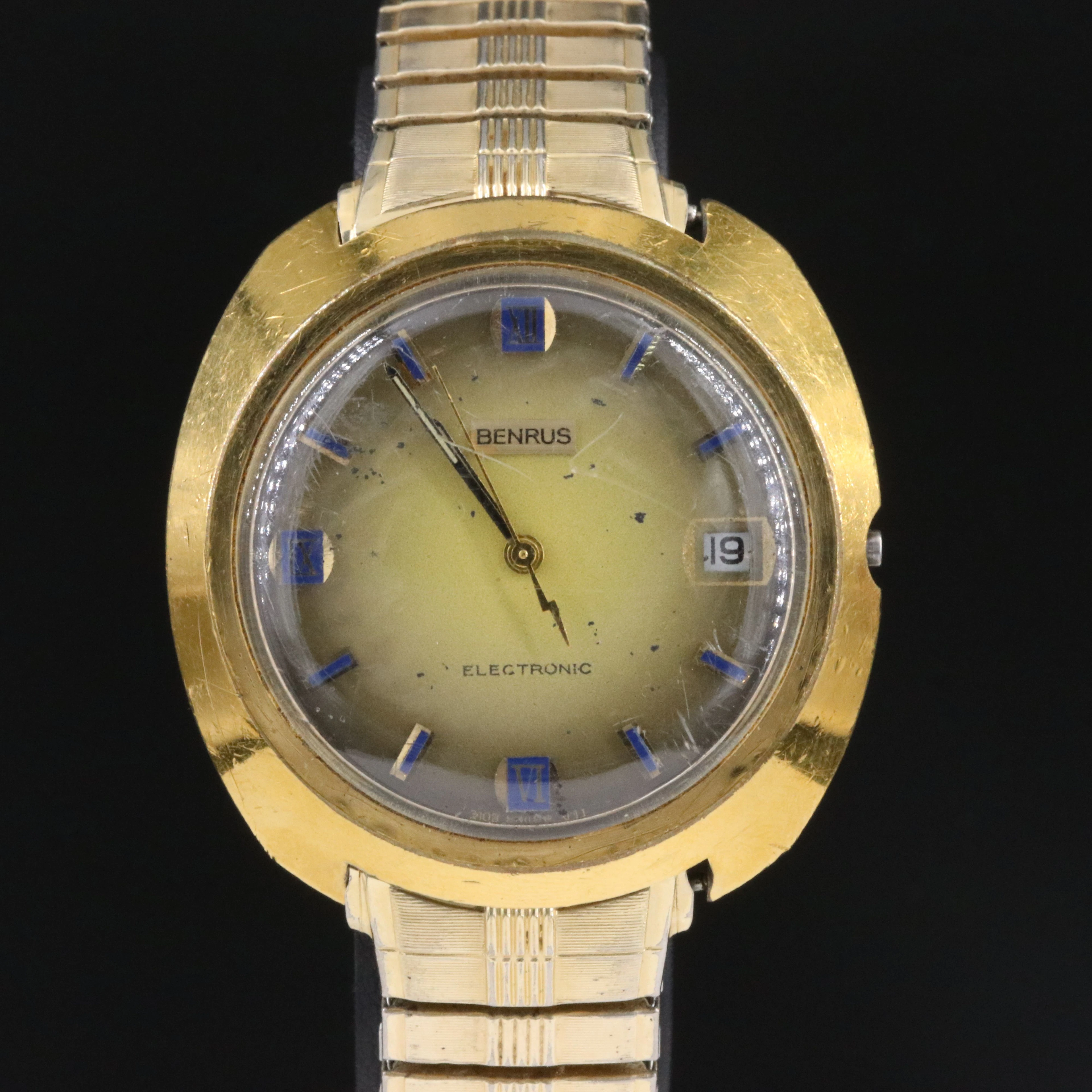 Benrus Electronic Technipower Swiss Watch