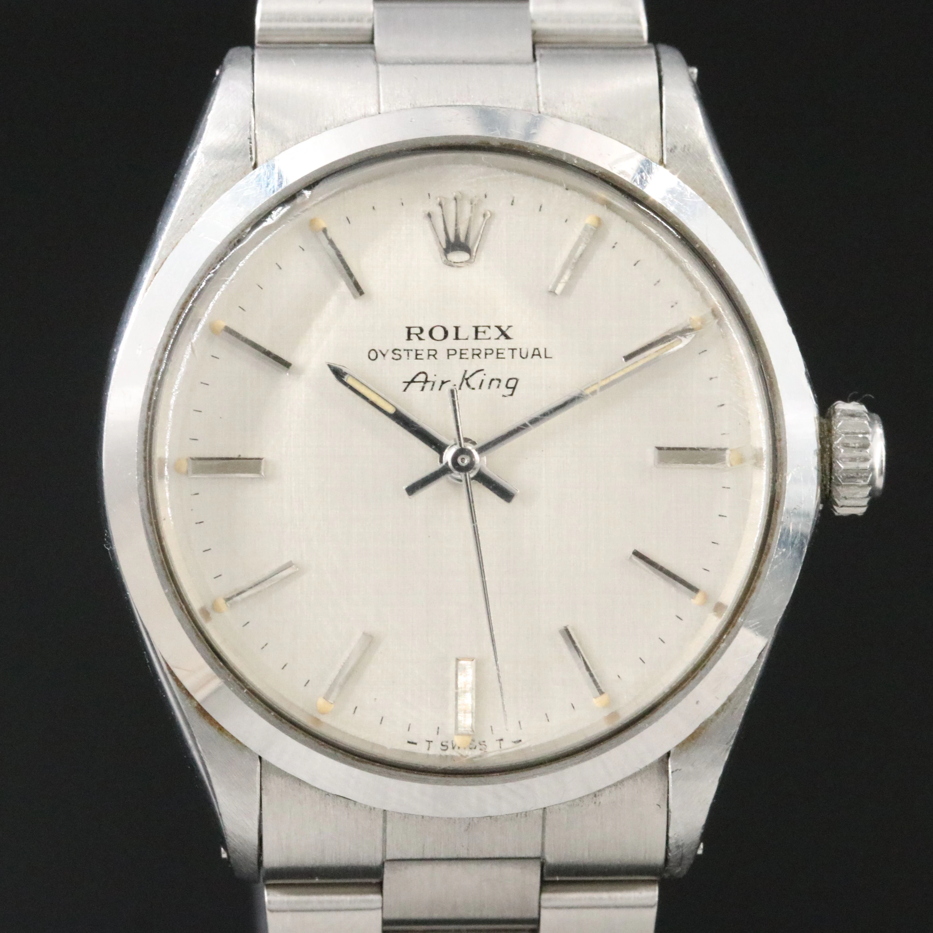 Rolex Air-King 5500 "25 Years Service Award" Vintage Watch c.1969