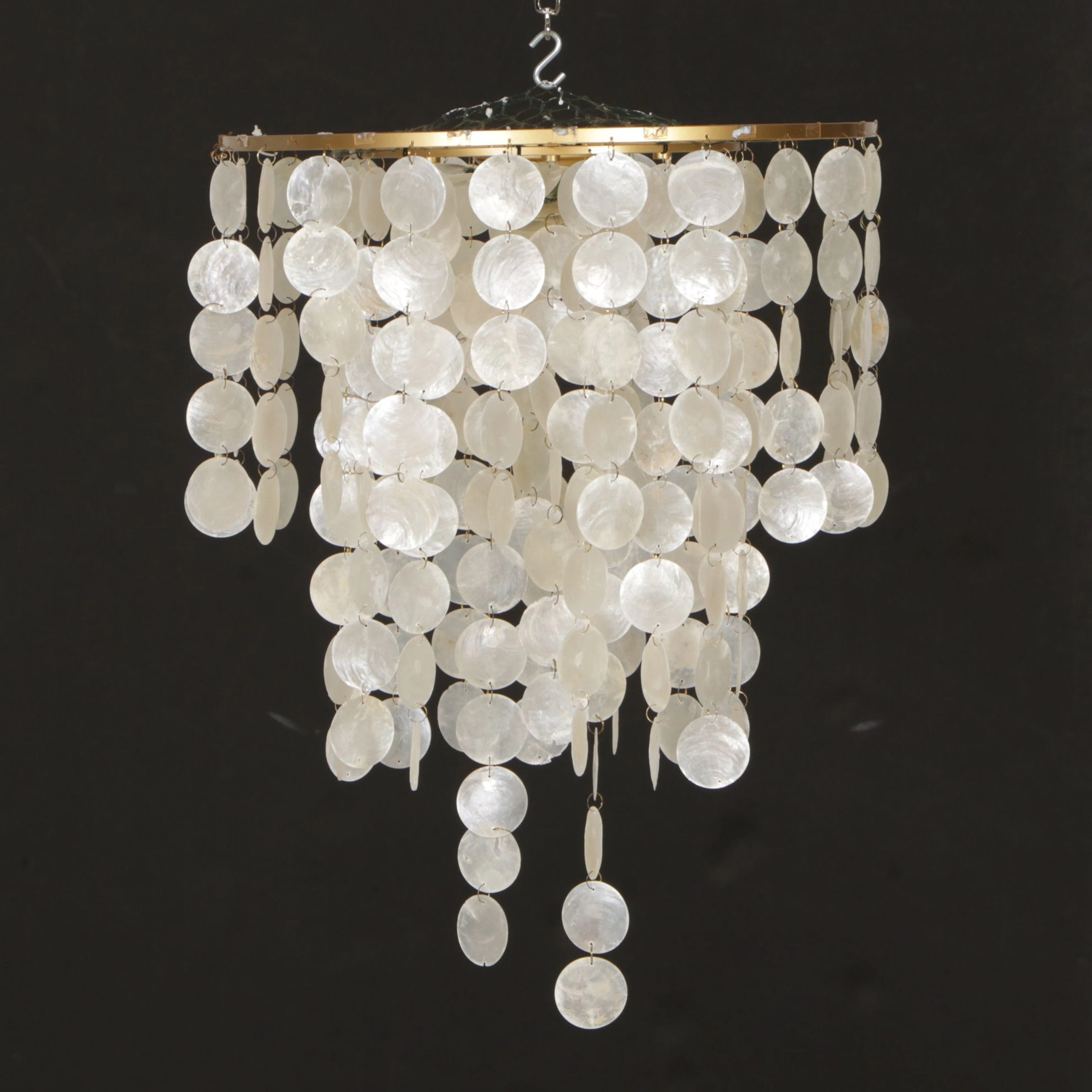 Coin Capiz Shell Hanging Decor