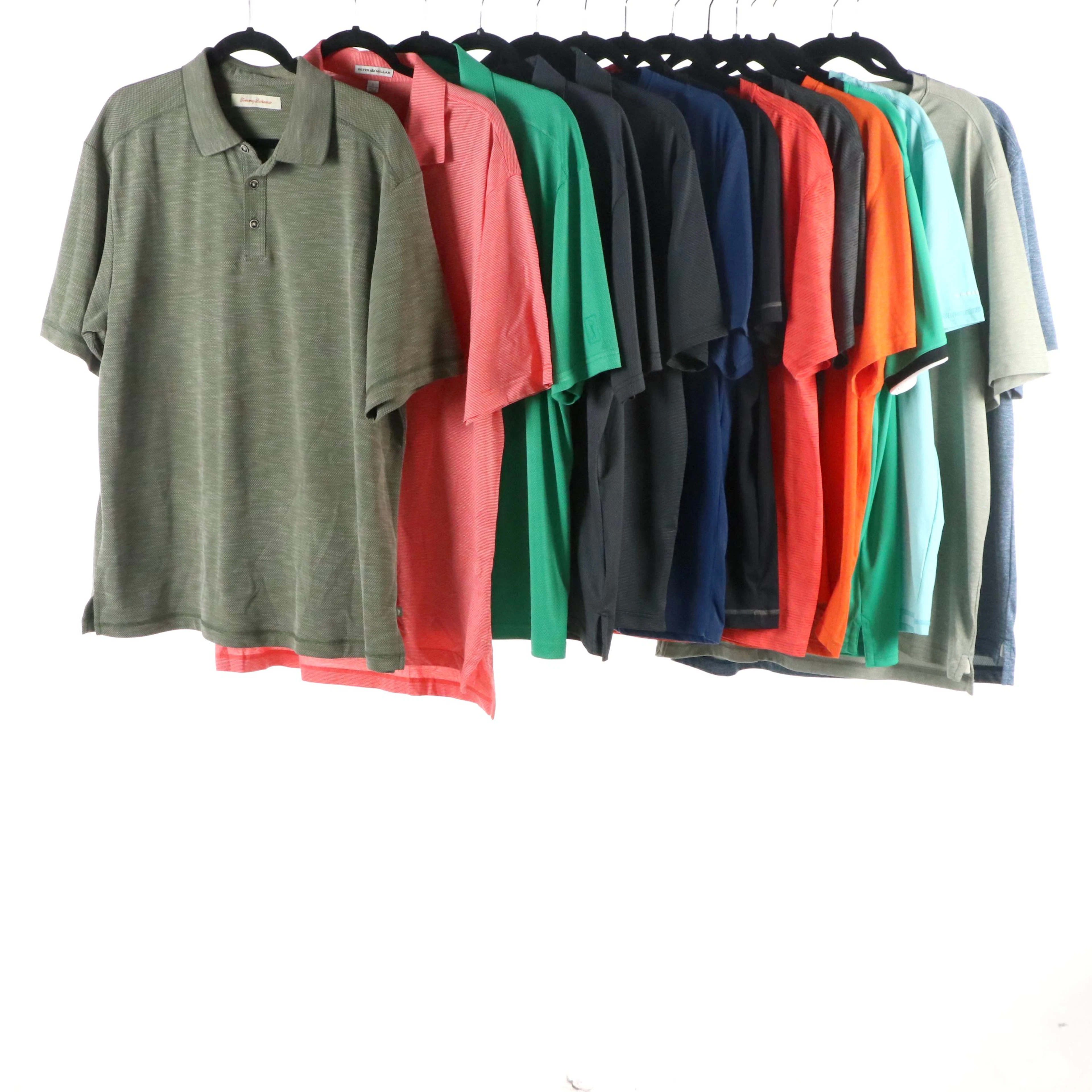 Men's Golf Polo Shirts and Athletic T-Shirts from Tommy Bahama, Nike and More