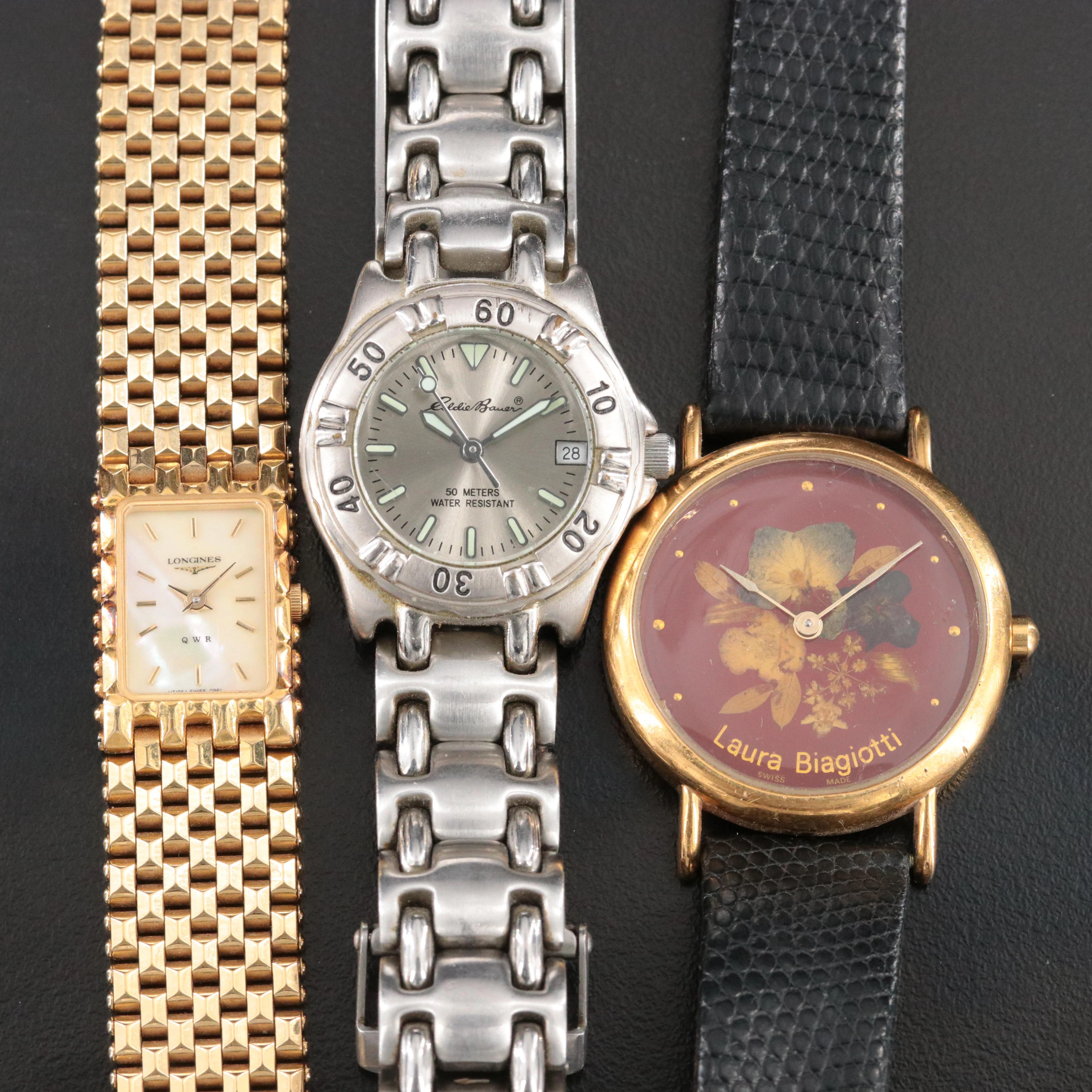 Eddie Bauer, Longines & Laura Biagiotti Watches