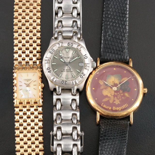 Eddie Bauer, Longines & Laura Biagiotti Watches