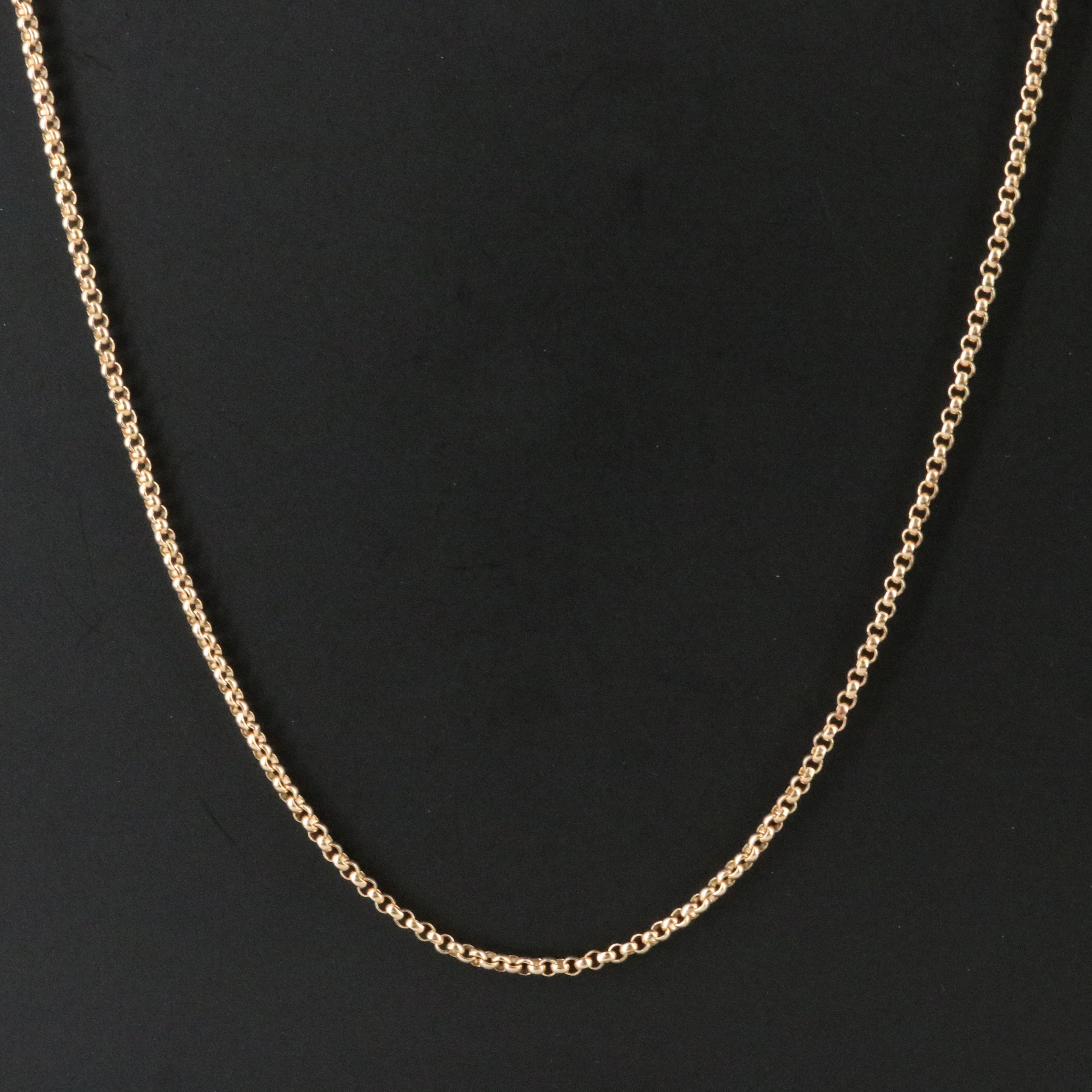 James Avery 14K Rolo Chain Necklace