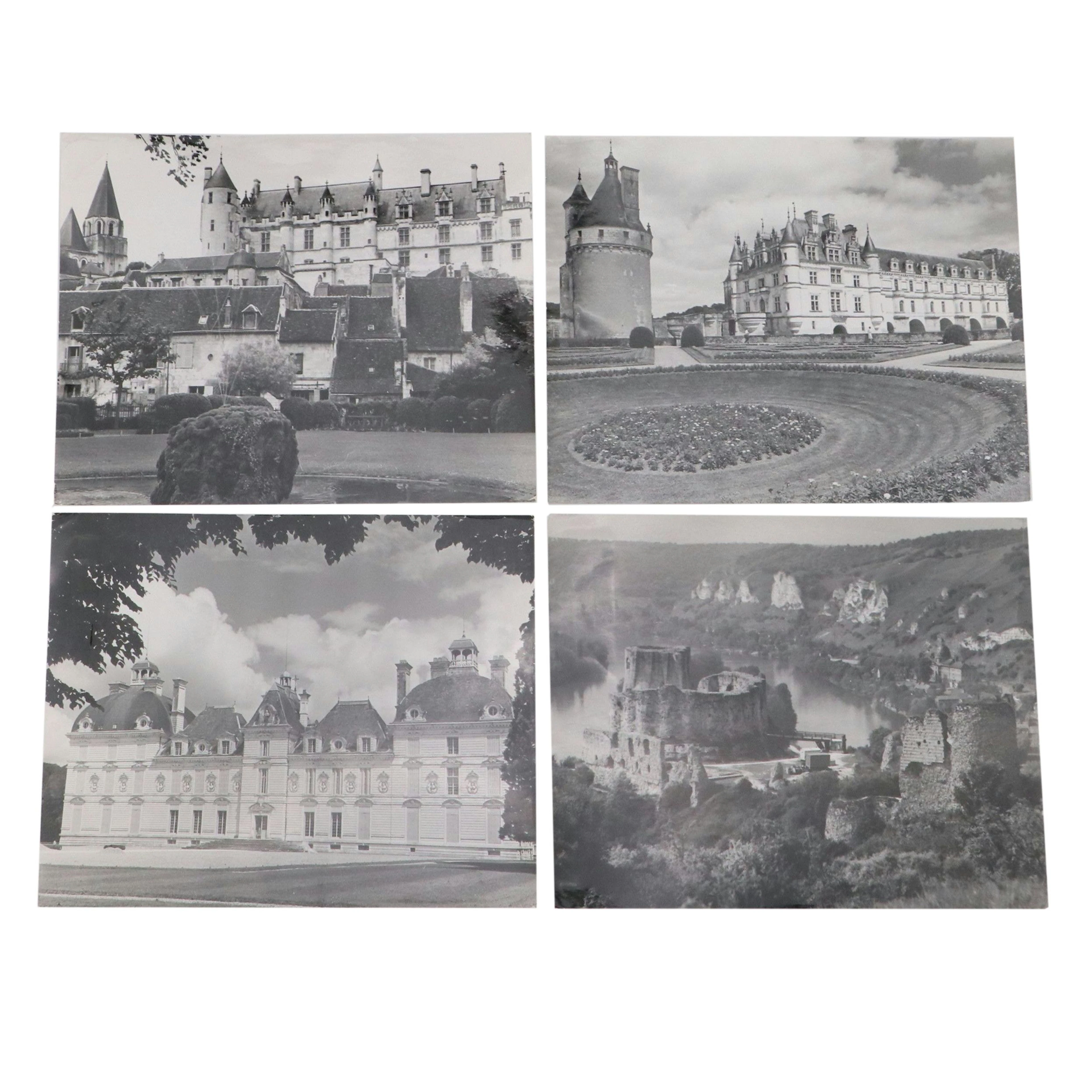 Bernard G. Silberstein Silver Gelatin Photographs of French Chateaus
