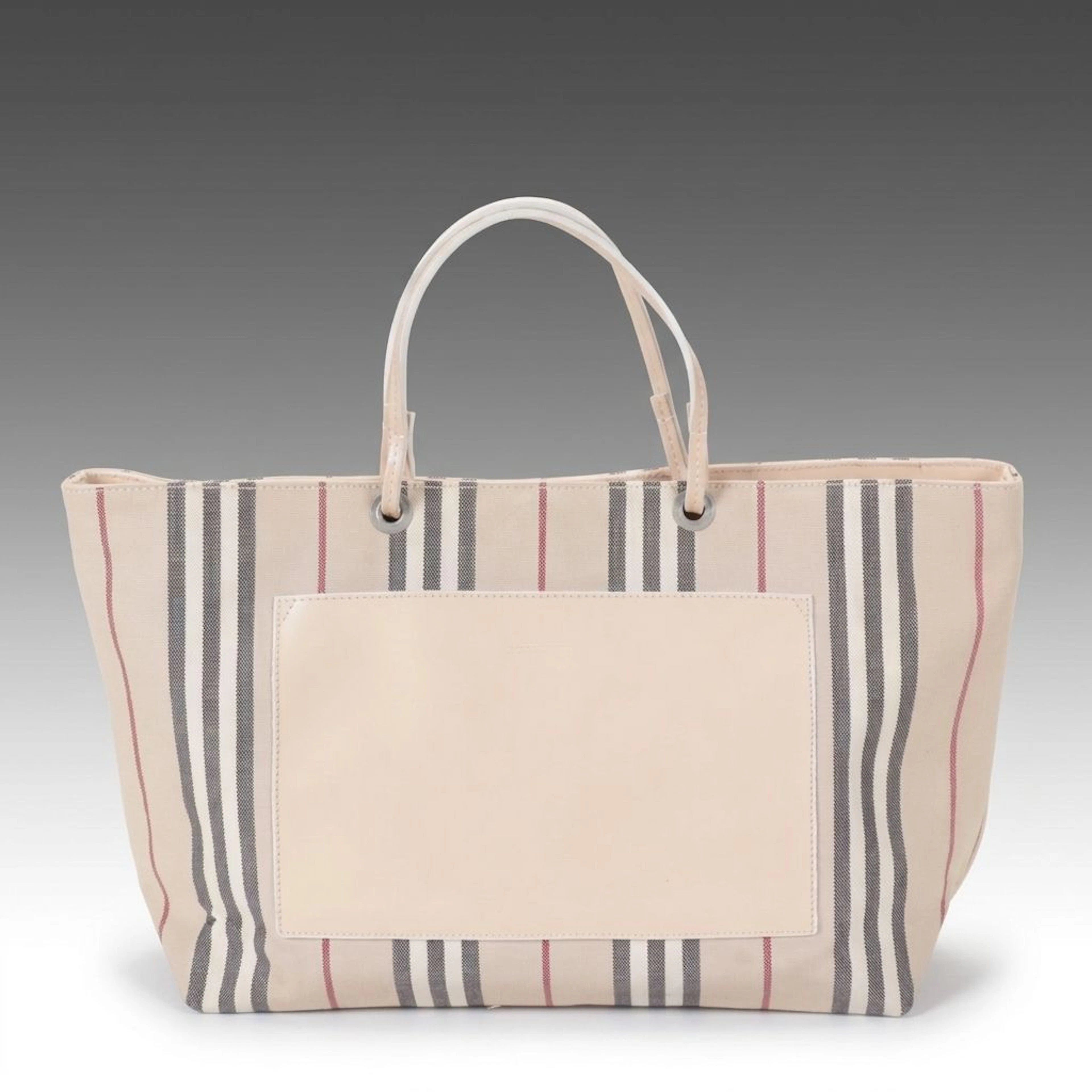 Burberry London Tote Bag in Nova Check Canvas