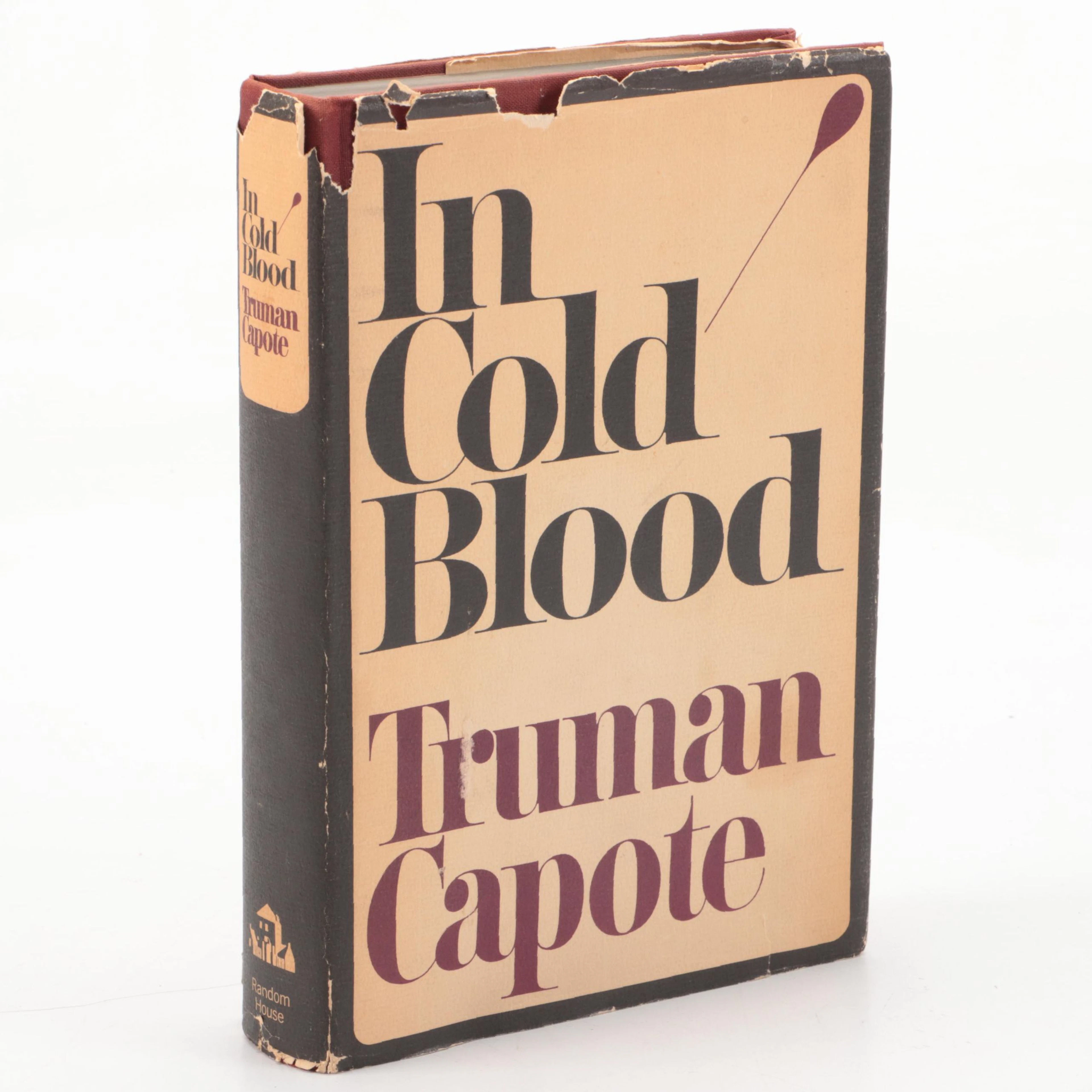 First Printing "In Cold Blood" by Truman Capote, 1966