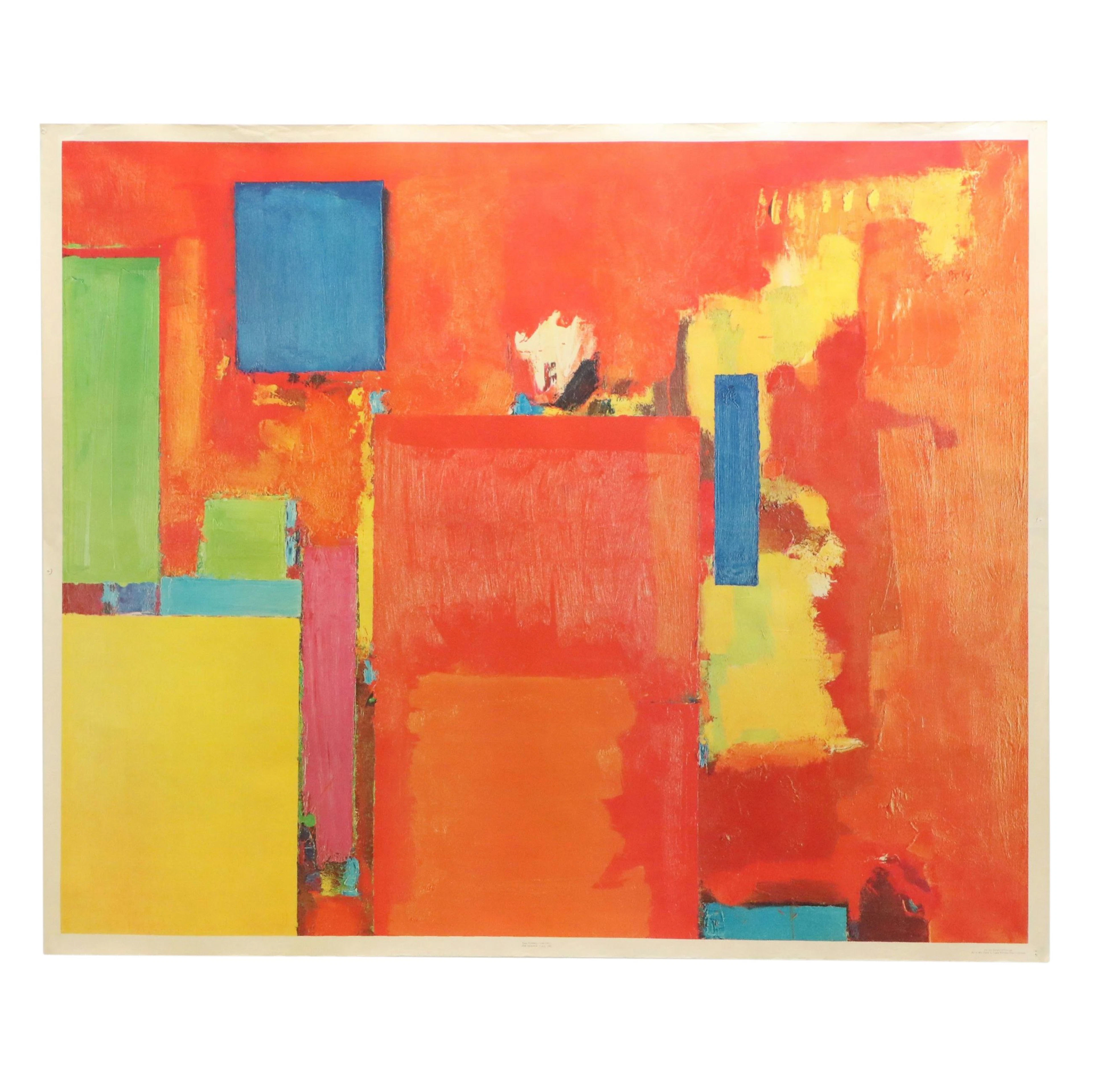 Offset Lithograph After Hans Hofmann "The Golden Wall (1961)," Late
