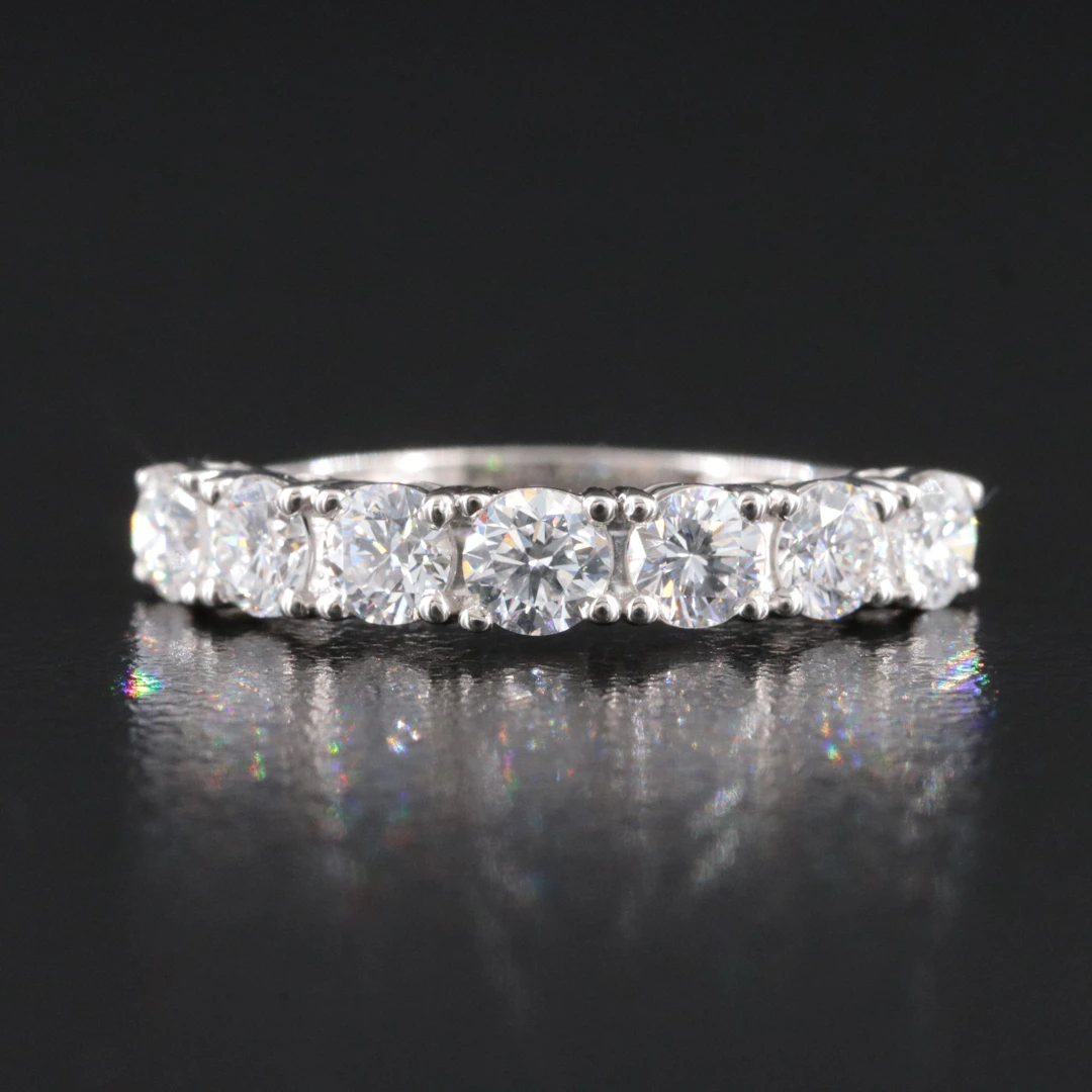 Platinum 1.07 CTW Diamond Ring
