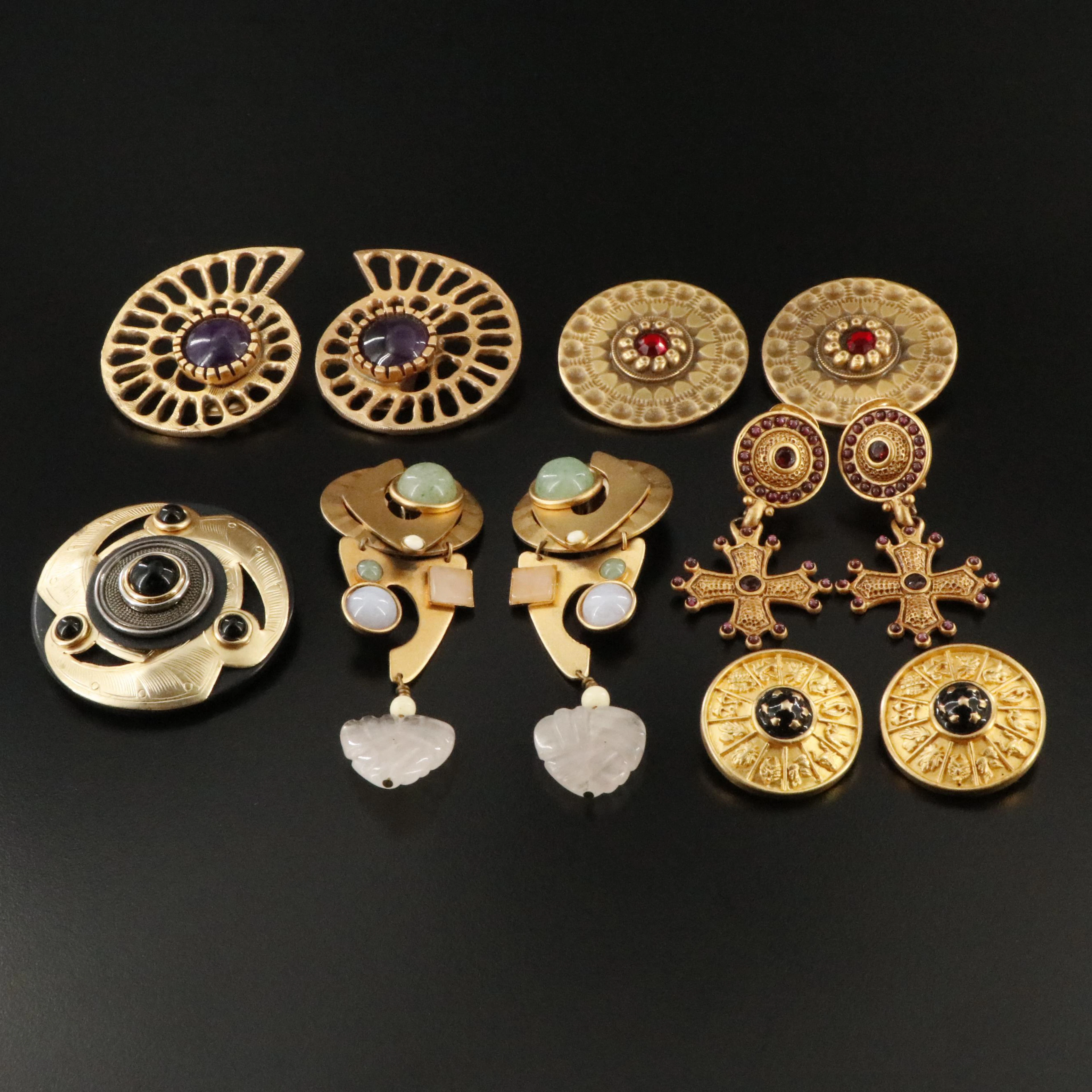 Patricia Locke, Leslie Block and Bob Mackie Featured in Jewelry Collection