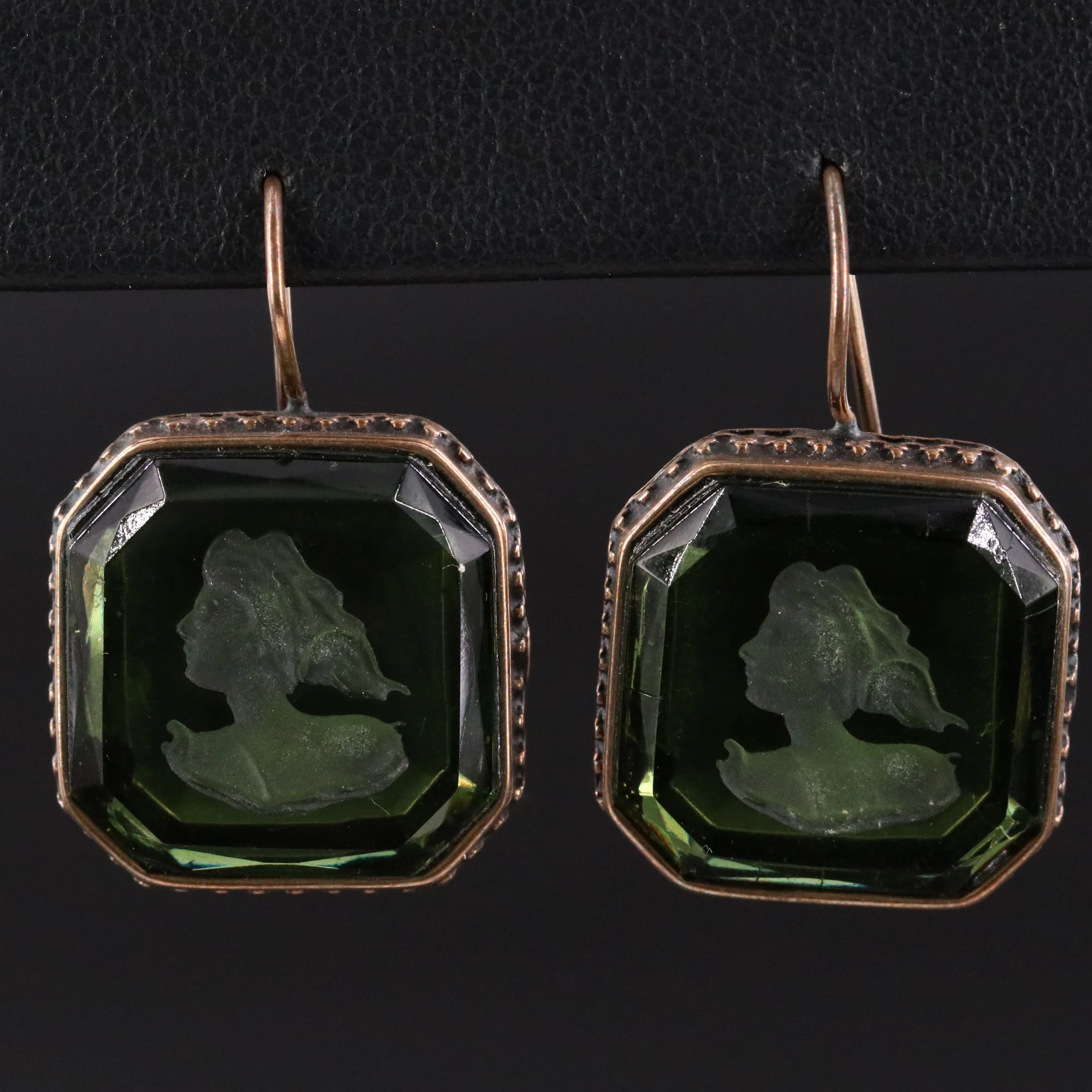 Extasia Intaglio Earrings