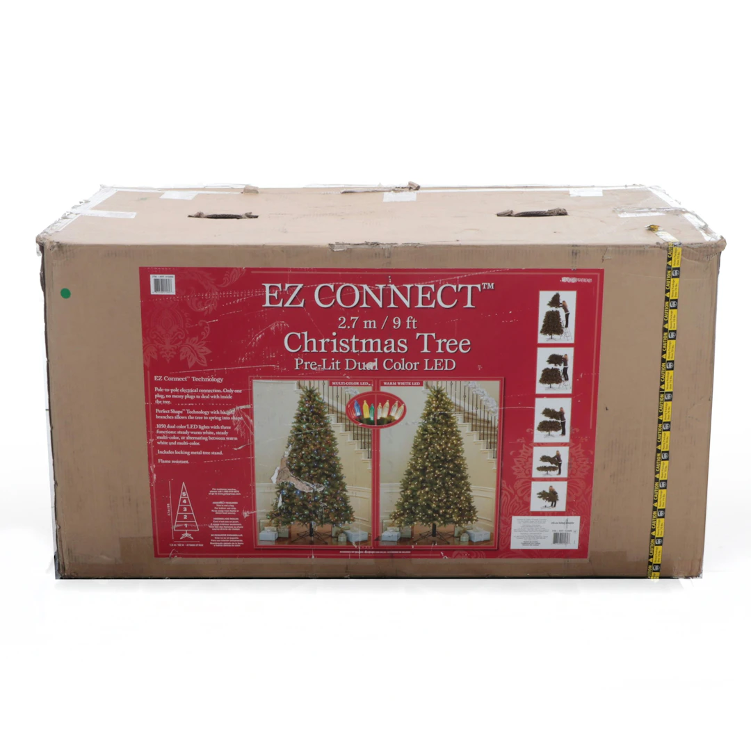 EZ Connect Illuminated Artificial Christmas Tree