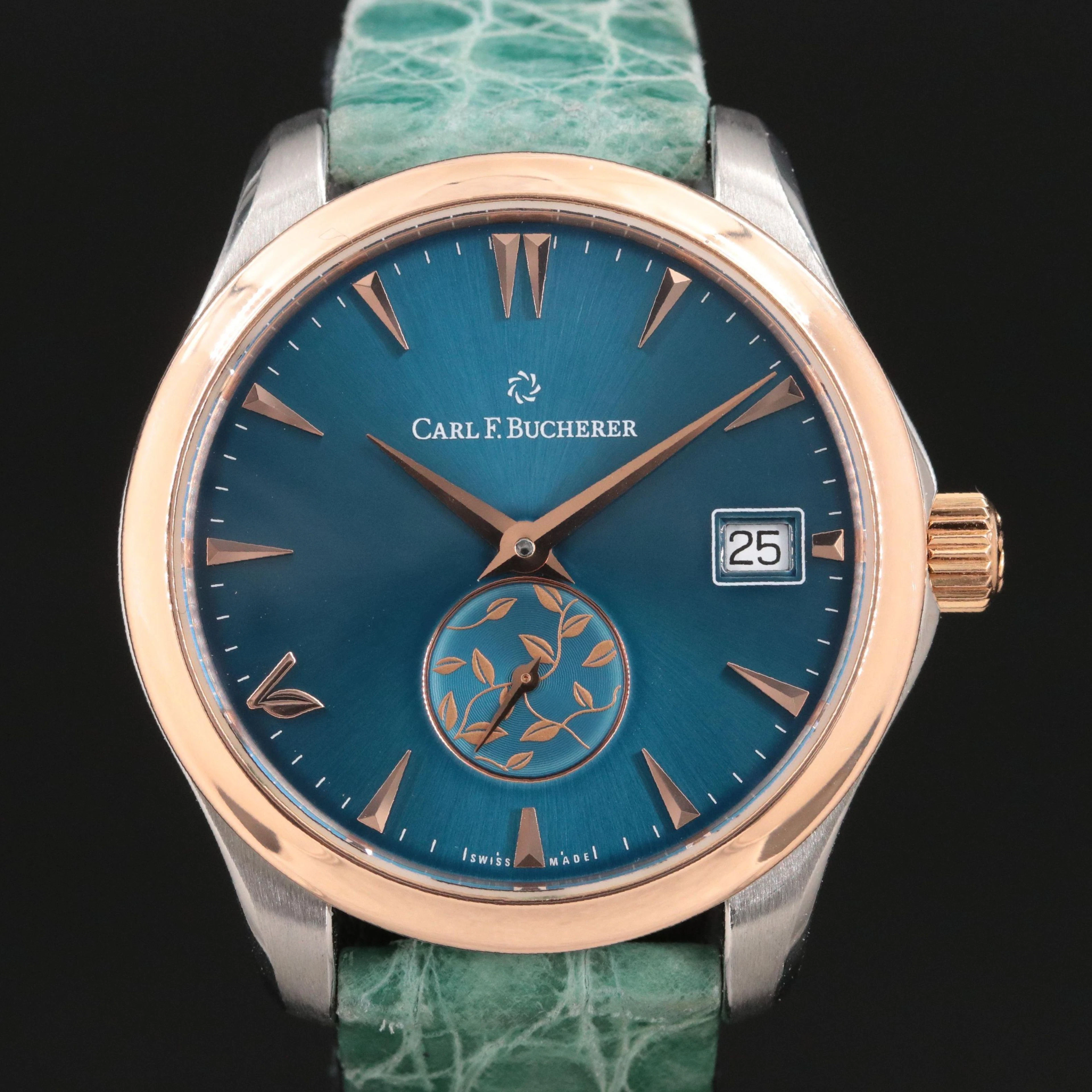 Carl F. Bucherer Manero 18K Gold & Steel Automatic Watch