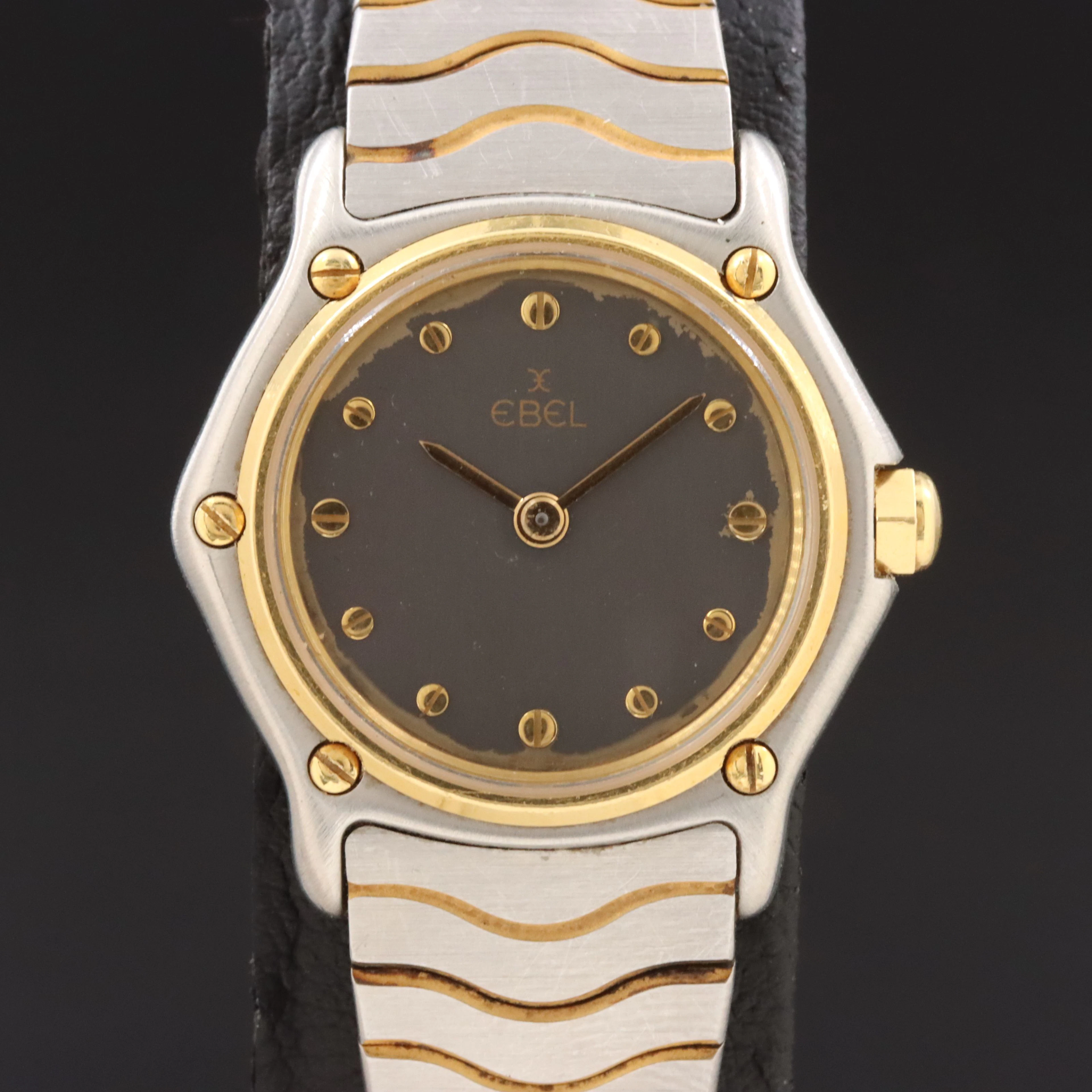 Ebel Classic Wave 18K and Stainless Steel Quartz Watch