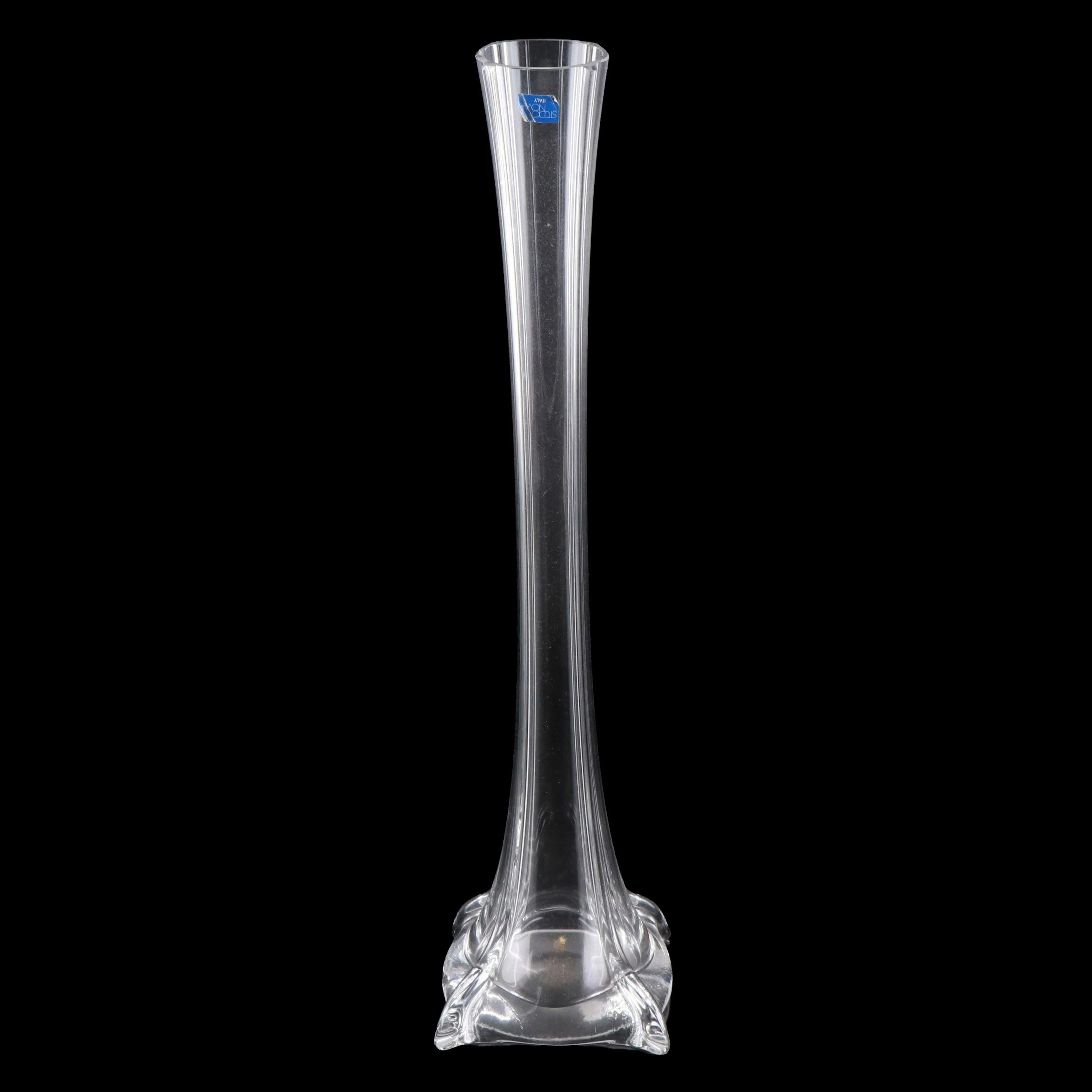 Studio Nova Italian Glass Eiffel Tower Vase