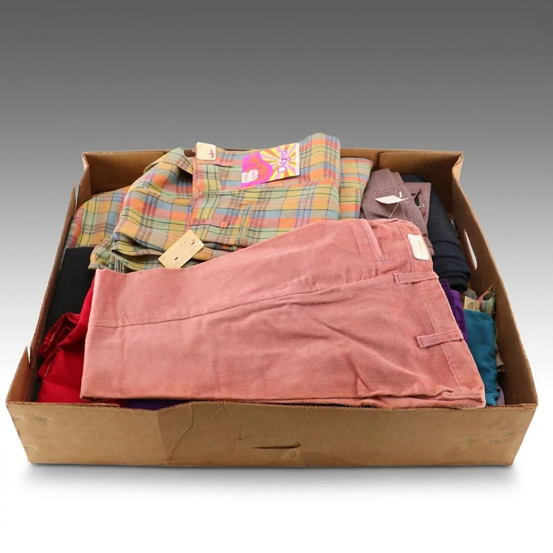 Vintage Deadstock Unisex Flare Pant Clothing Collection, Landlubber and More