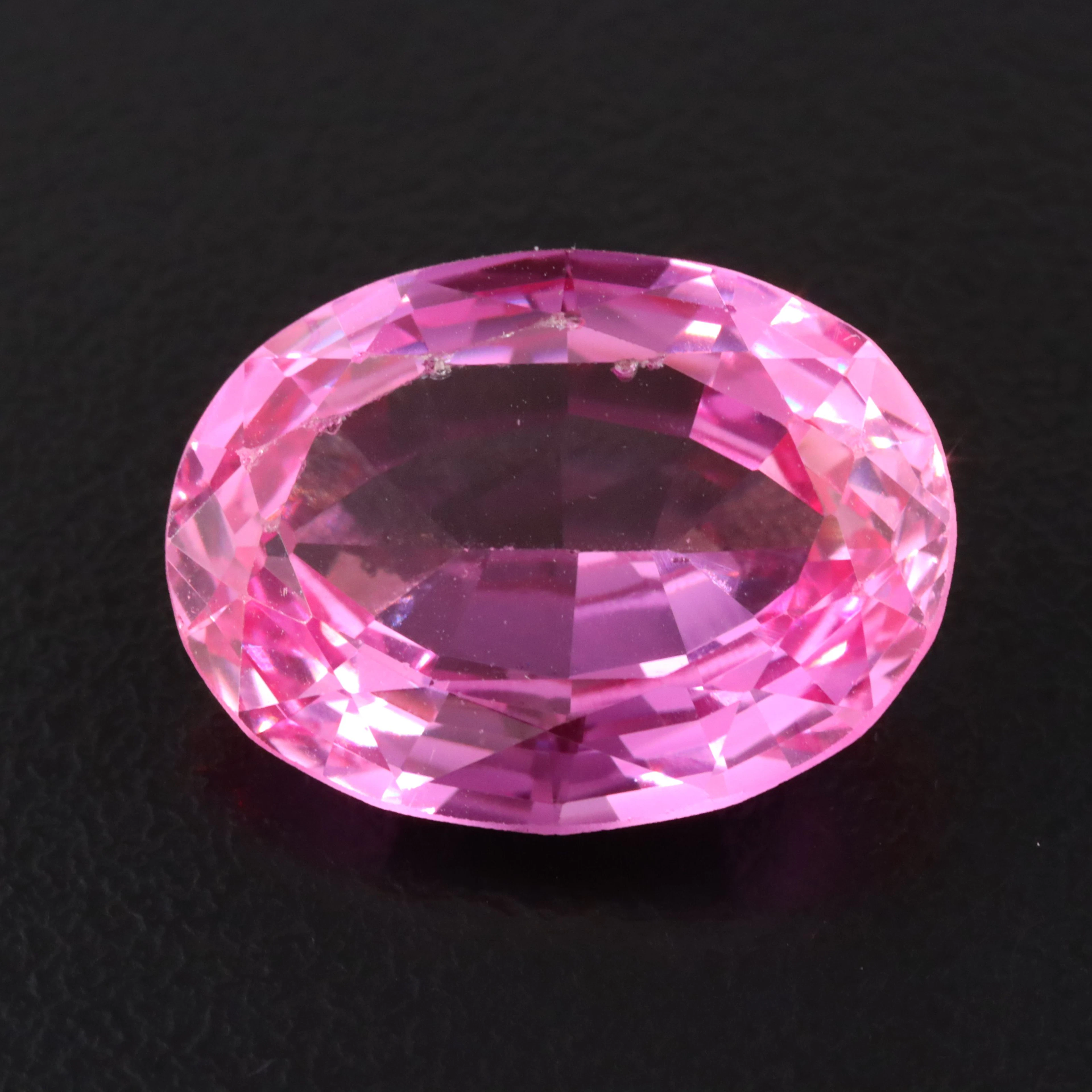 Loose 21.20 CT Lab Grown Pink Sapphire