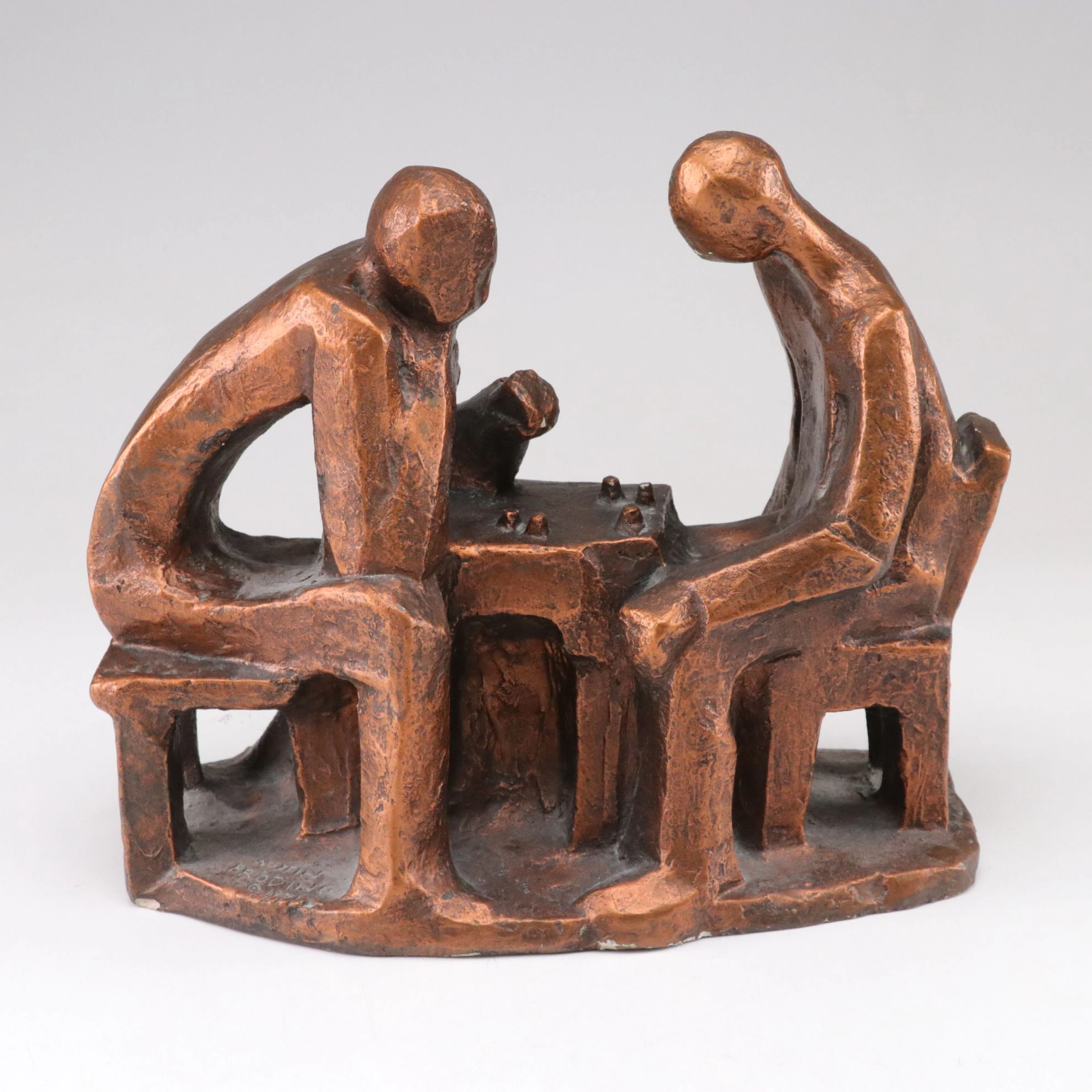 Austin Production Inc. Chess Players Sculpture, 1971