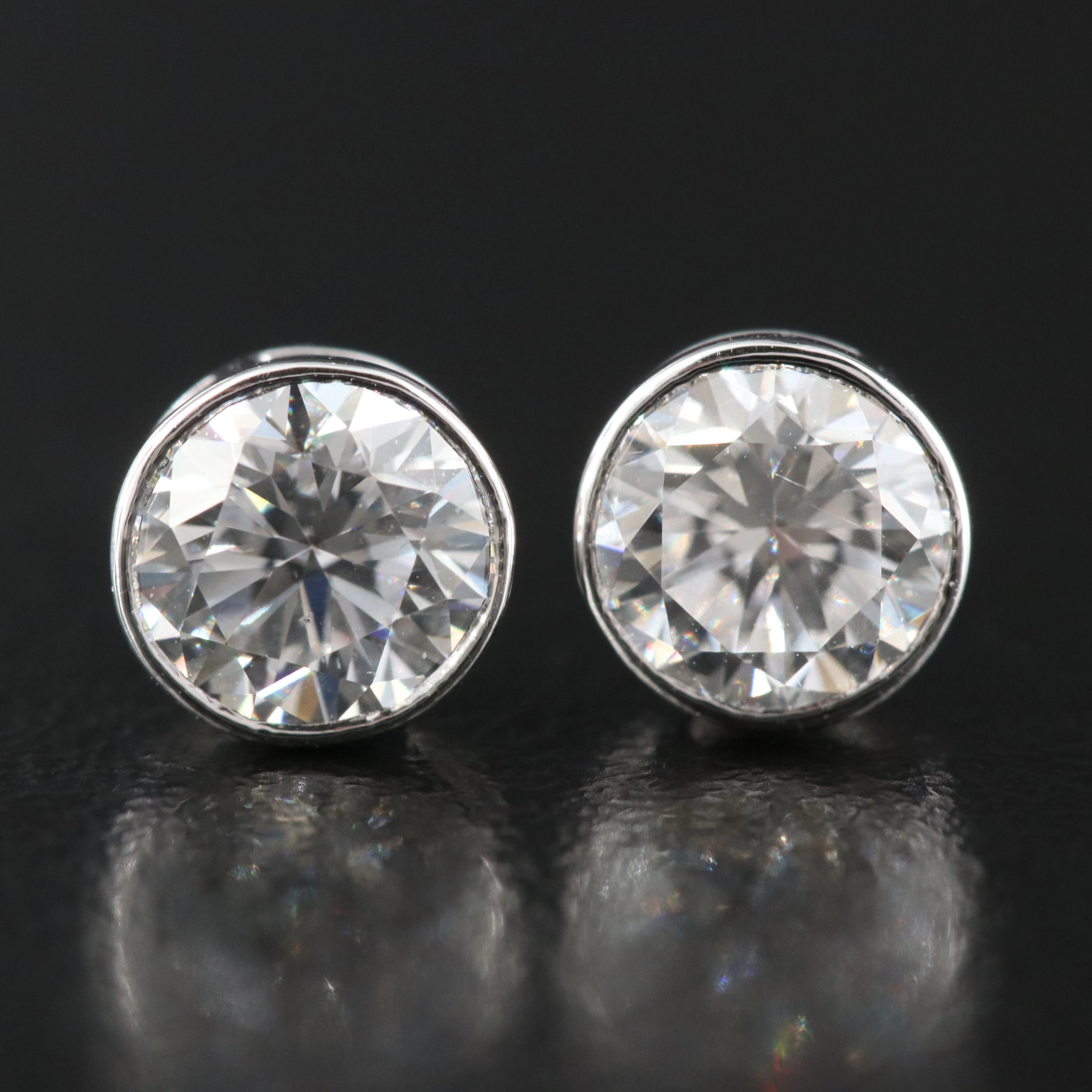 14K 1.01 CTW Lab Grown Diamond Stud Earrings