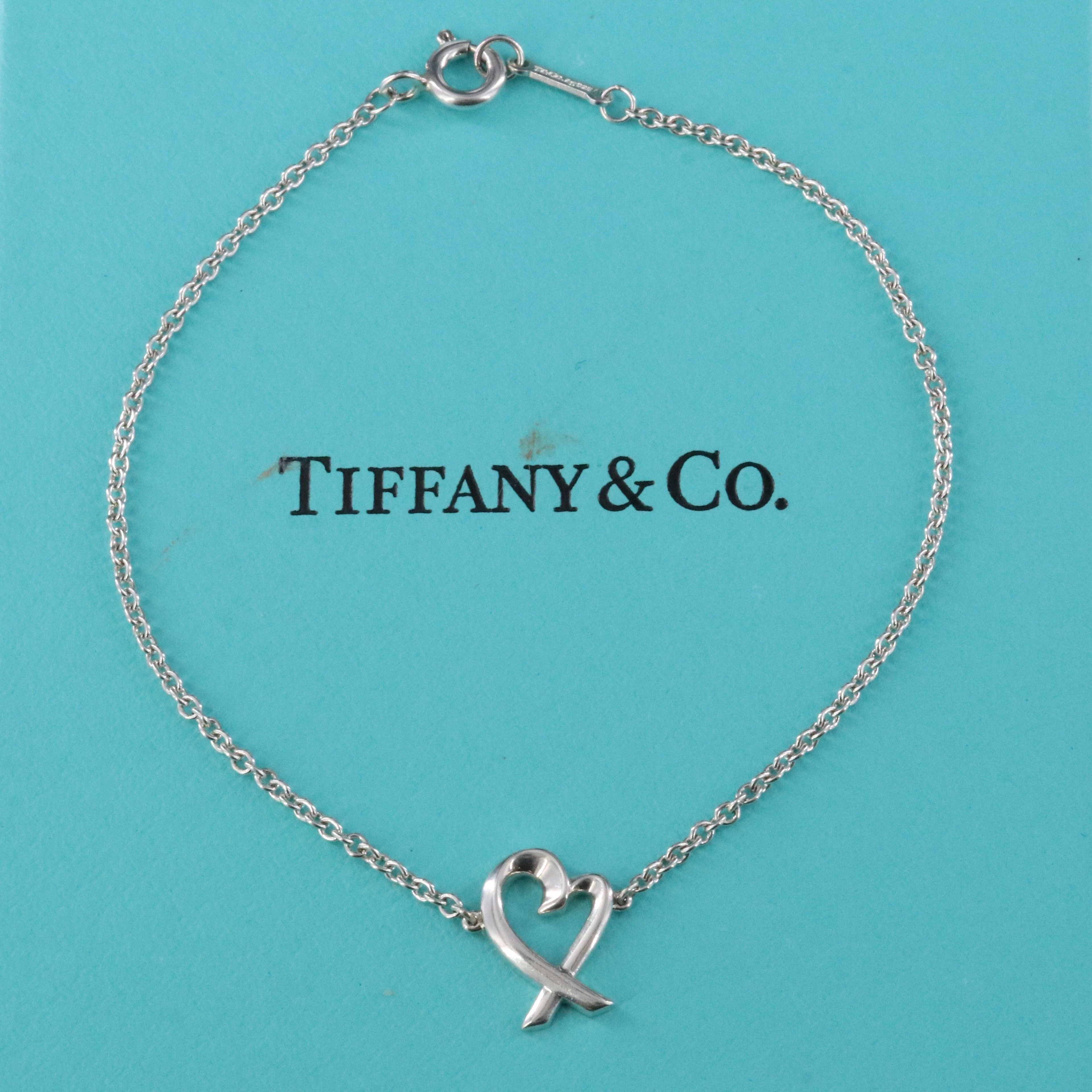 Paloma Picasso for Tiffany & Co. Open Heart Bracelet
