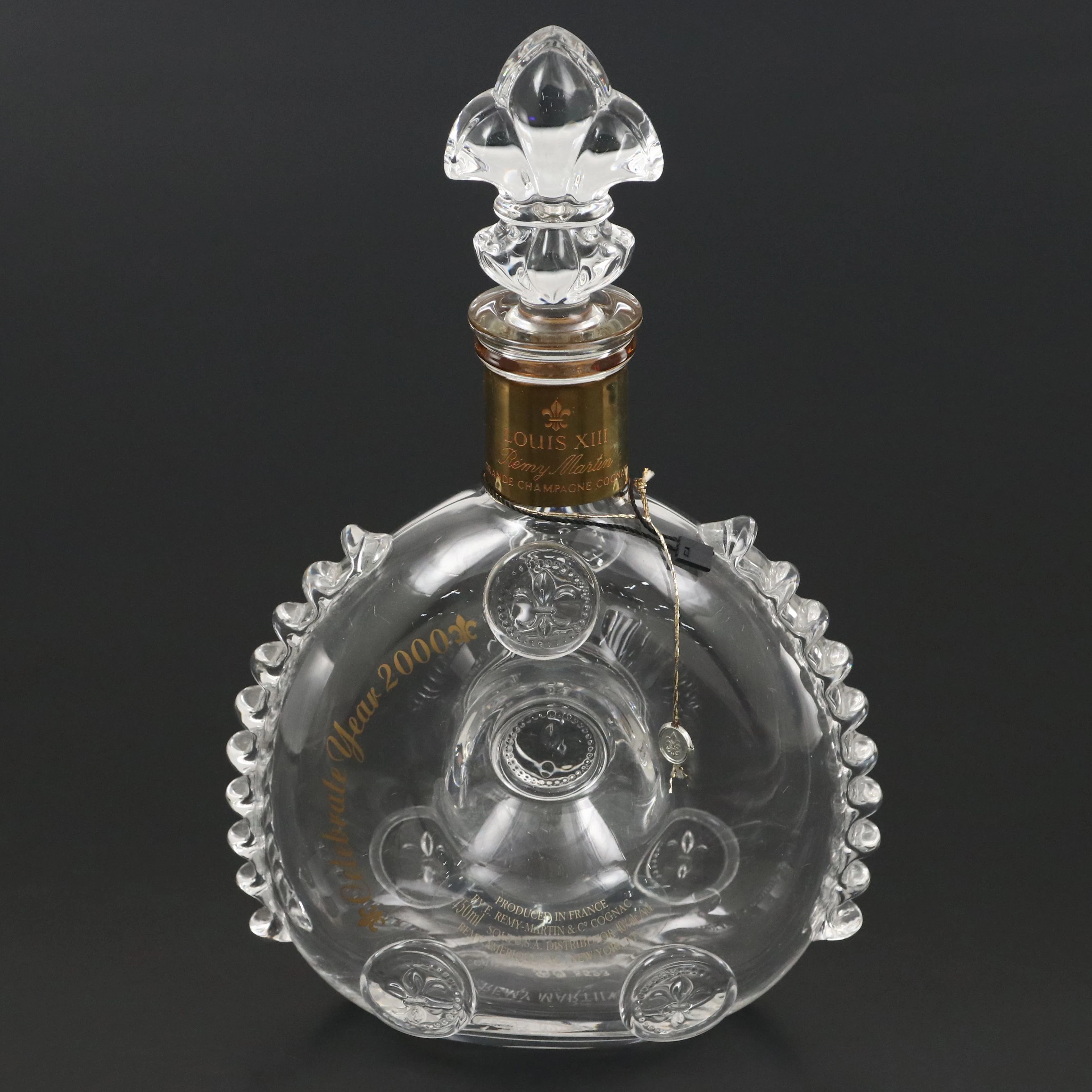 Baccarat for Rémy Martin Louis XIII “Celebrate Year 2000” Crystal Decanter