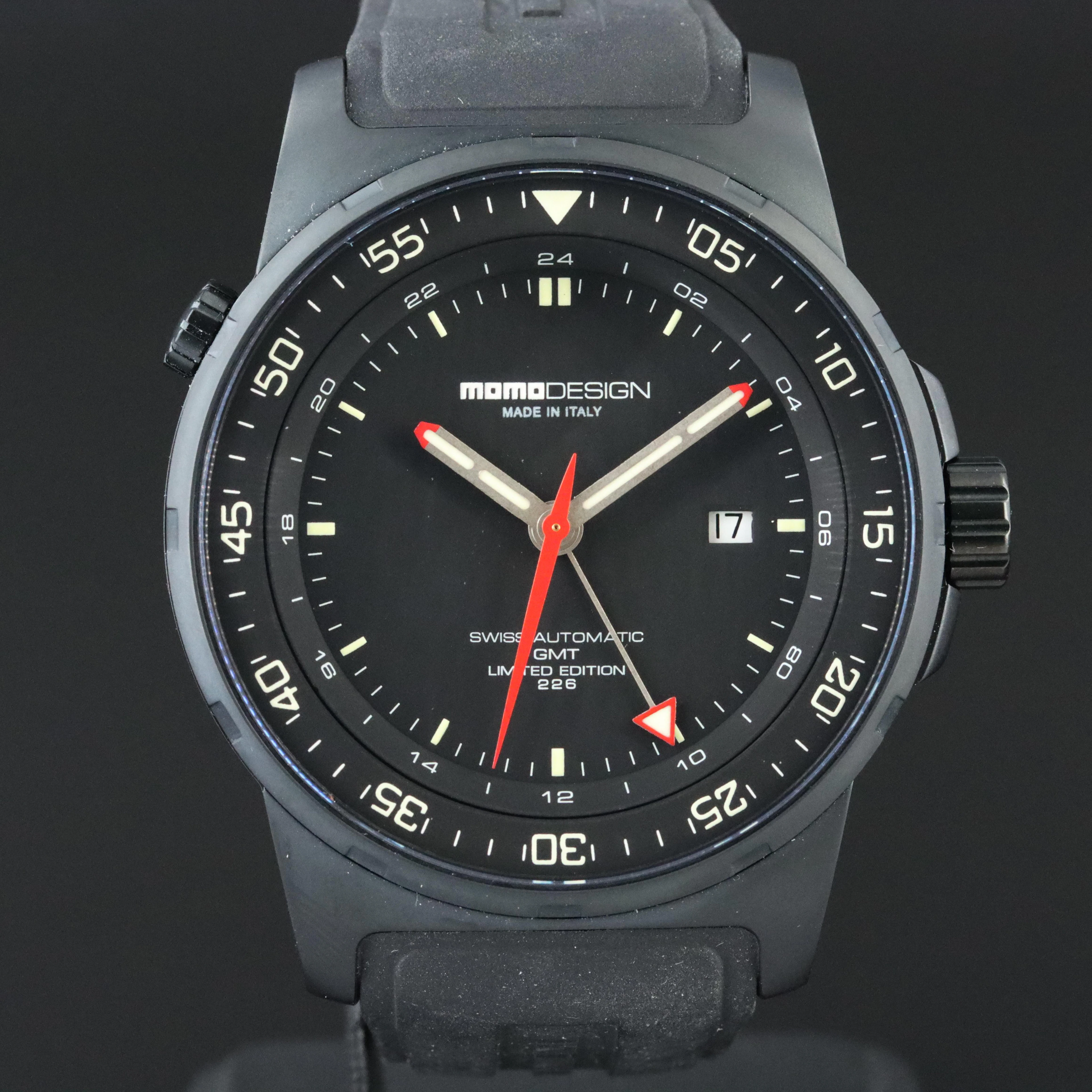 Momo Design Pilot's GMT Titanium Watch