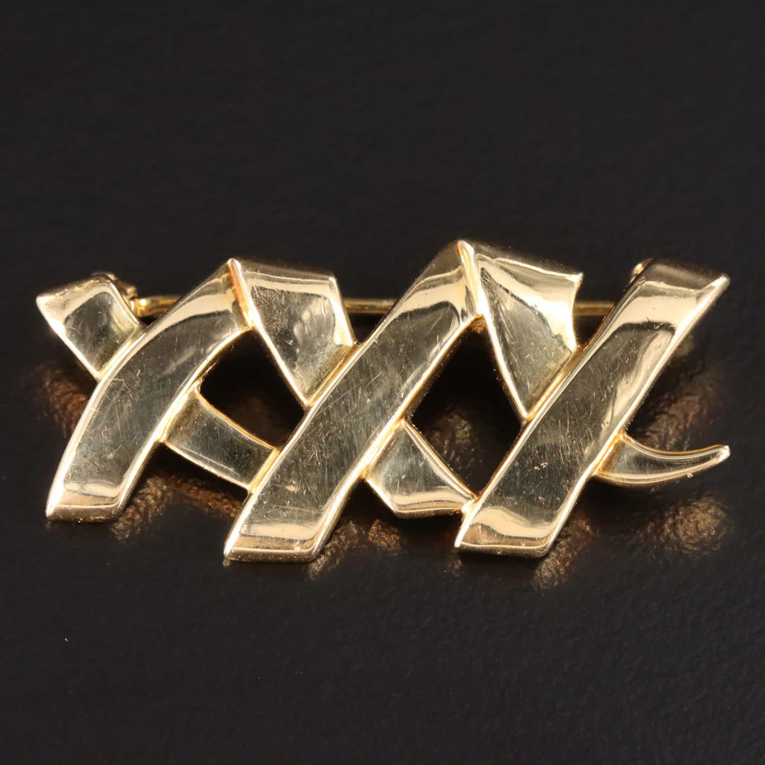 Paloma Picasso for Tiffany & Co. 18K Love Brooch