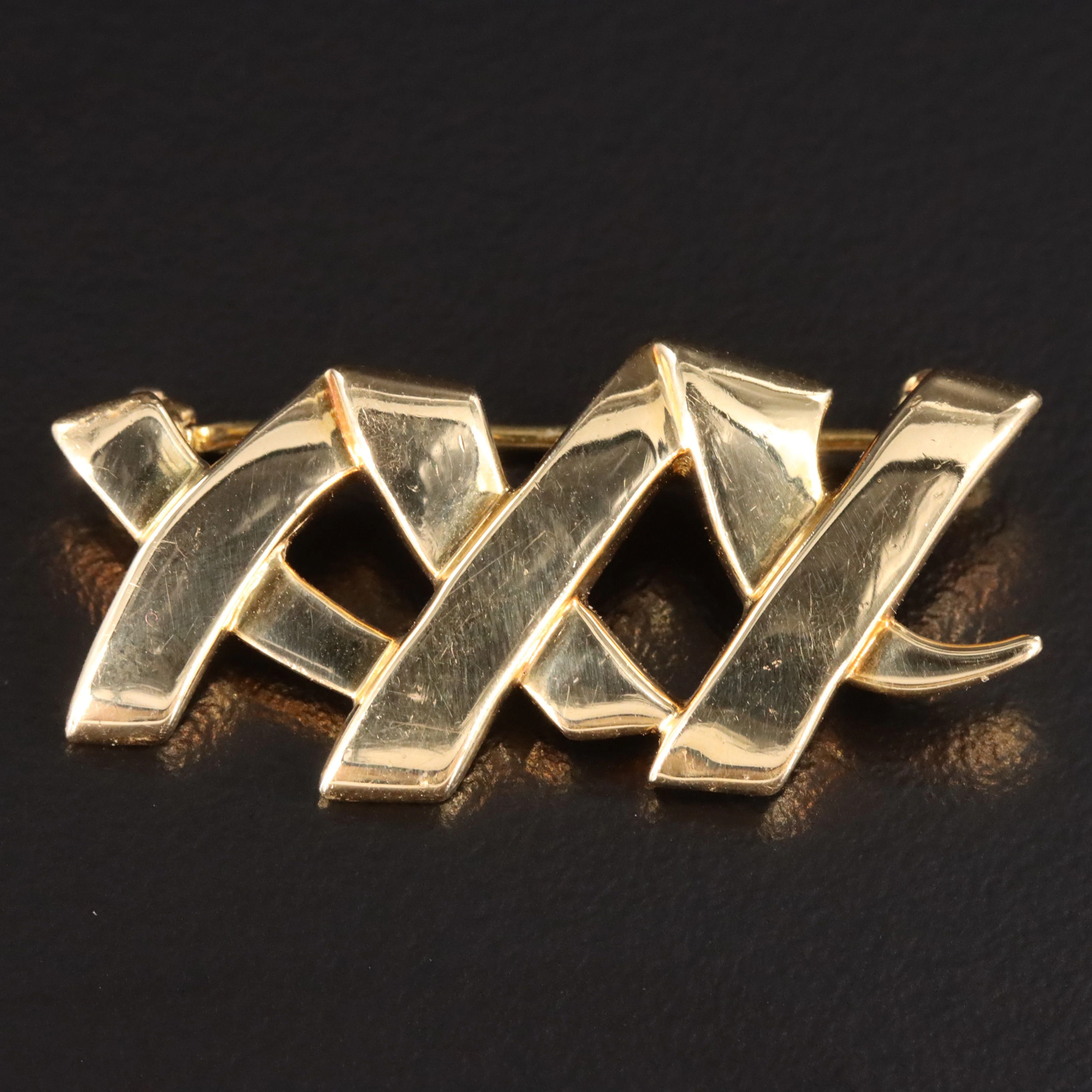 Paloma Picasso for Tiffany & Co. 18K Love Brooch