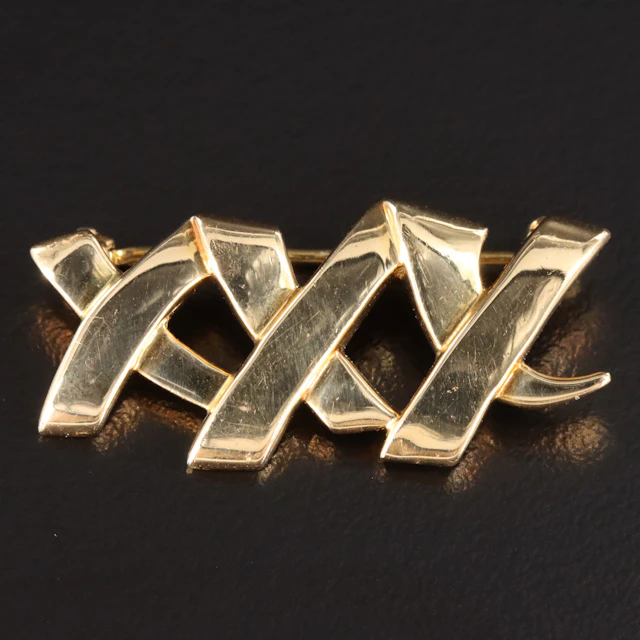 Paloma Picasso for Tiffany & Co. 18K Love Brooch