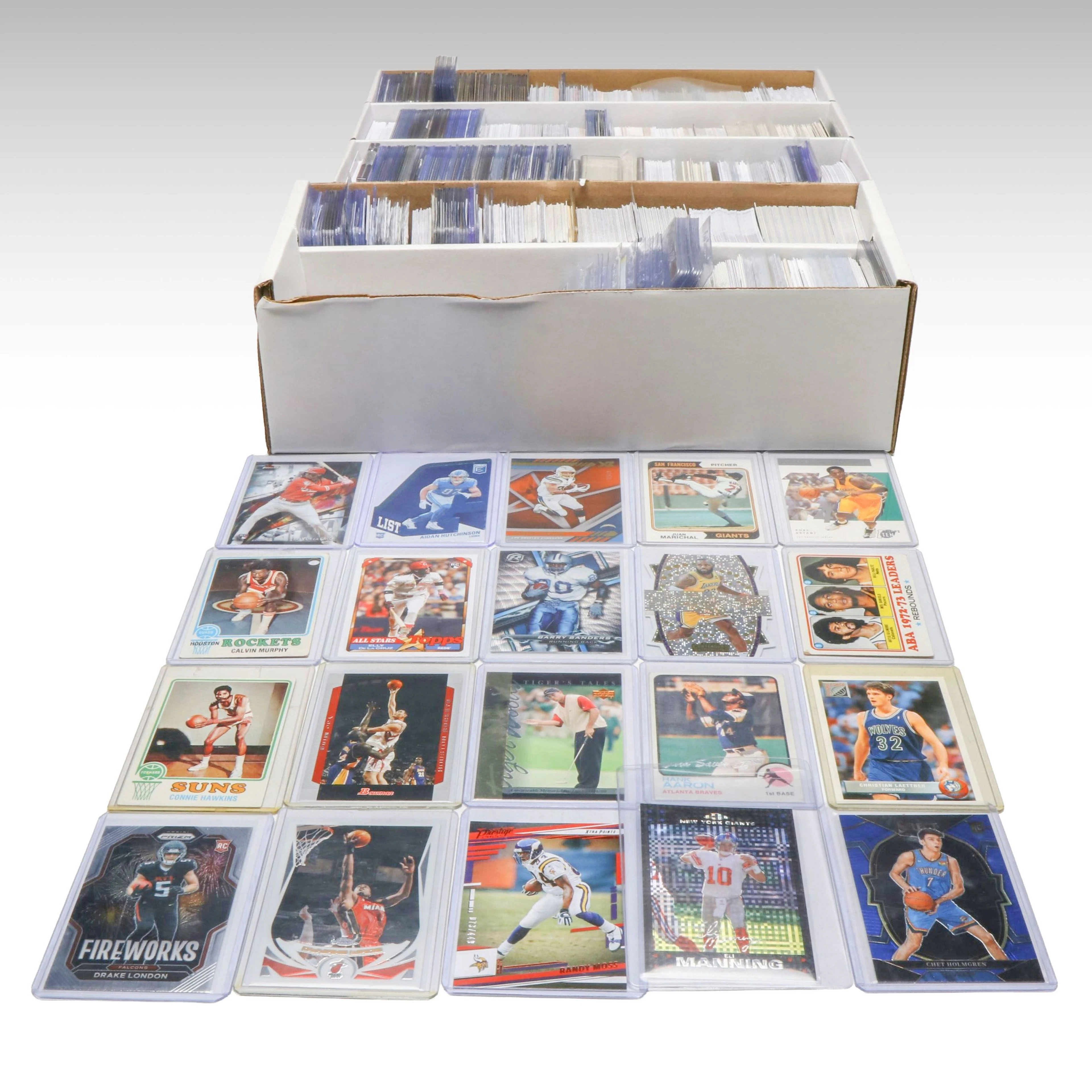 Topps Chrome with Other Sports Cards Featuring Rookies, Serial Numbered, & More
