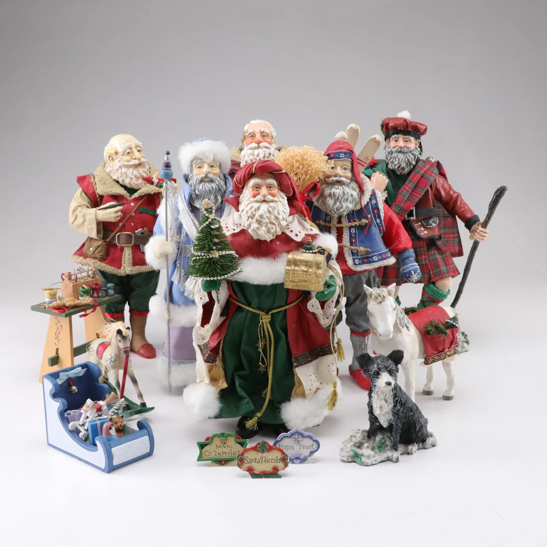 Midwest Importers Heritage Santa Collection