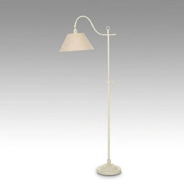Enameled Metal Bridge Arm Floor Lamp, 2007