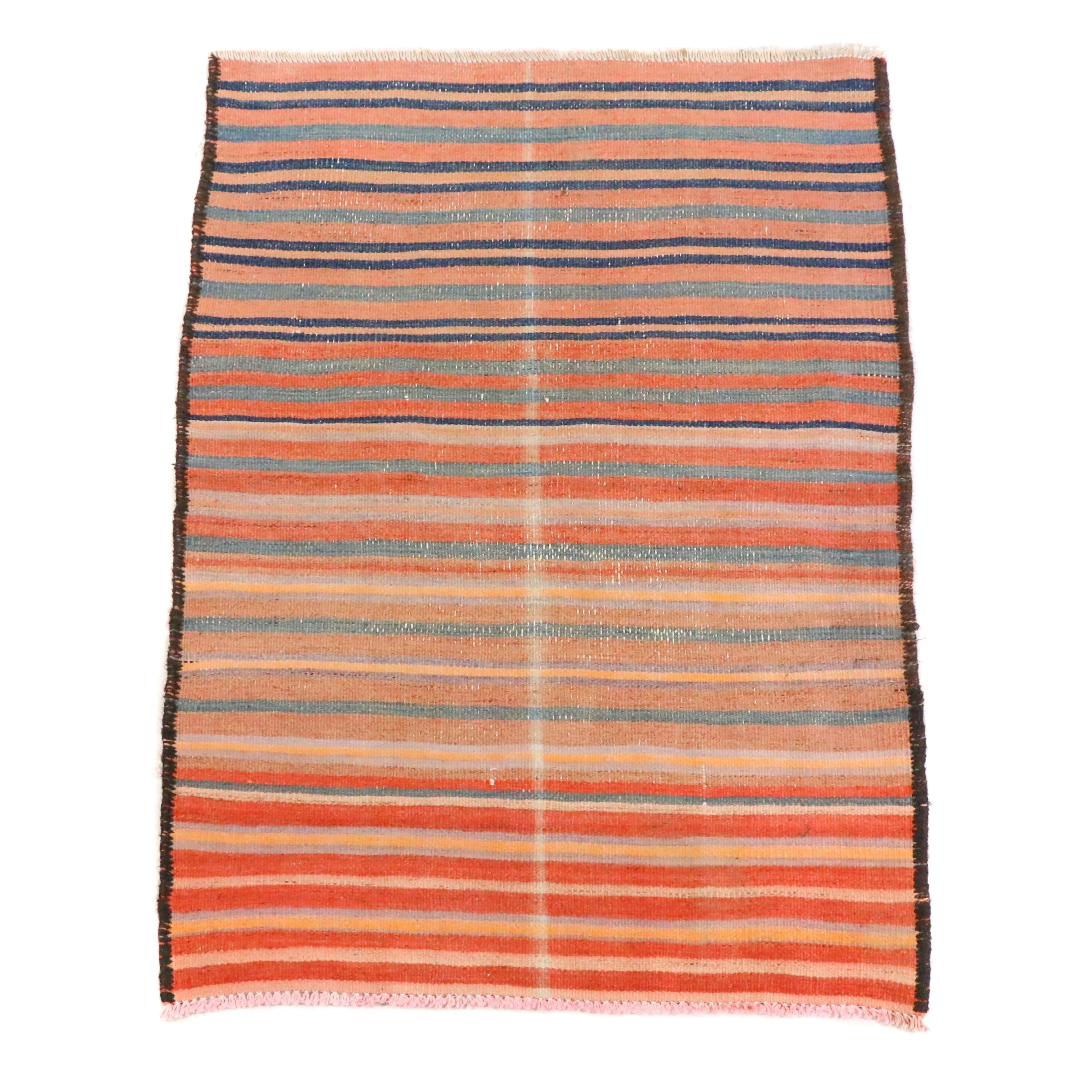3'11 x 5'7 Handwoven Persian Kilim Area Rug