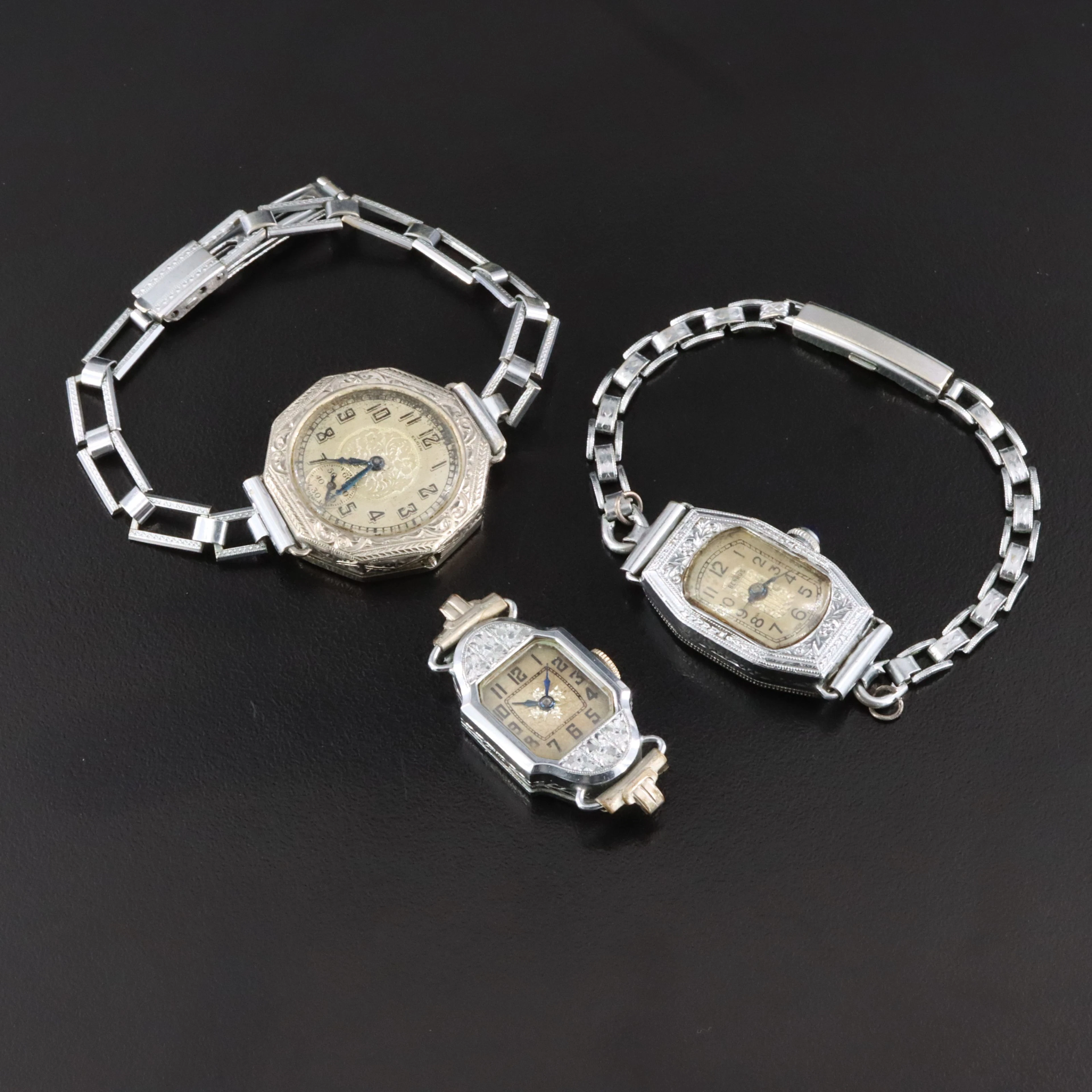 Vintage Cocktail Watches Featuring Elgin, Goering and Benrus