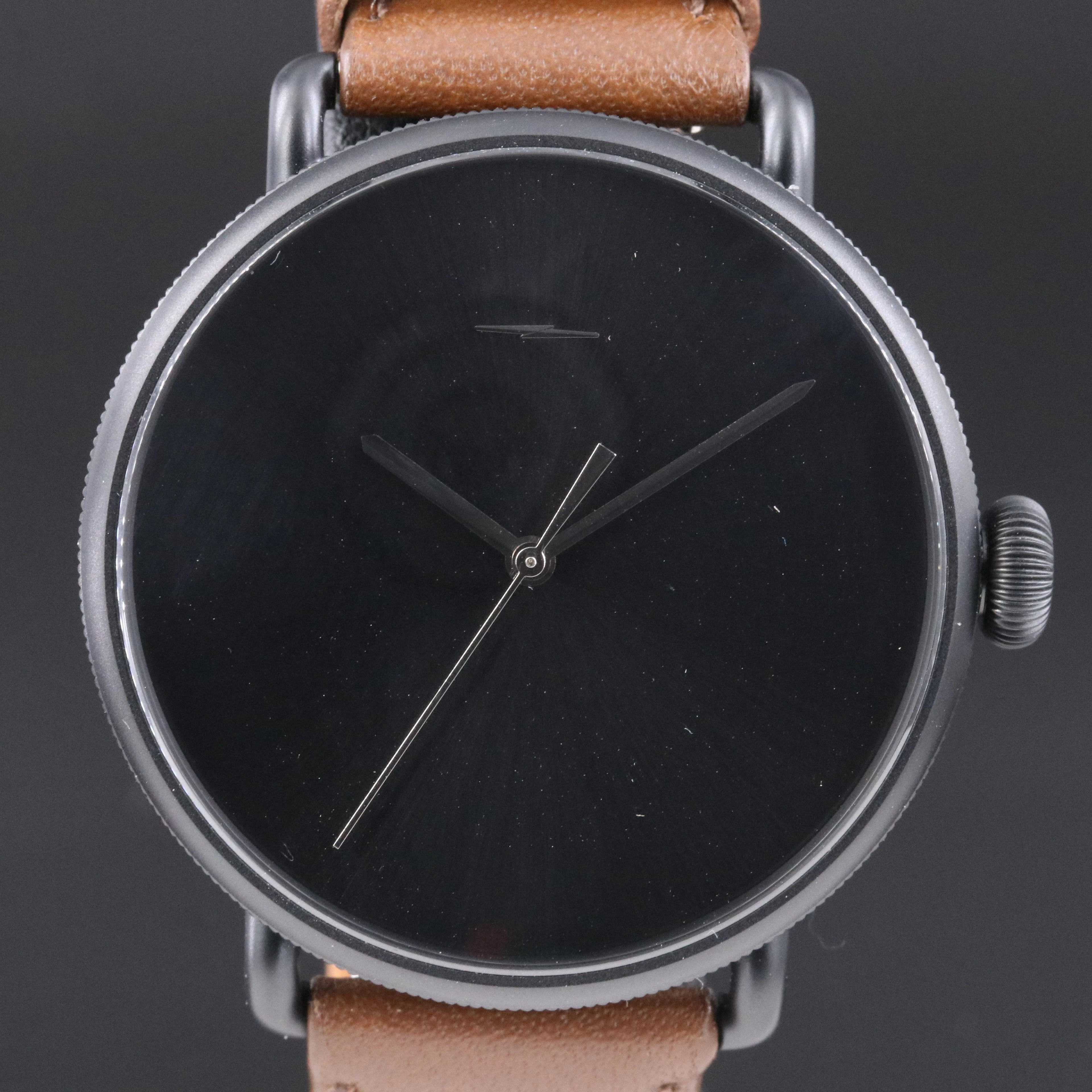 Shinola Runwell Blackout 43mm PVD Quartz Watch SO120052931