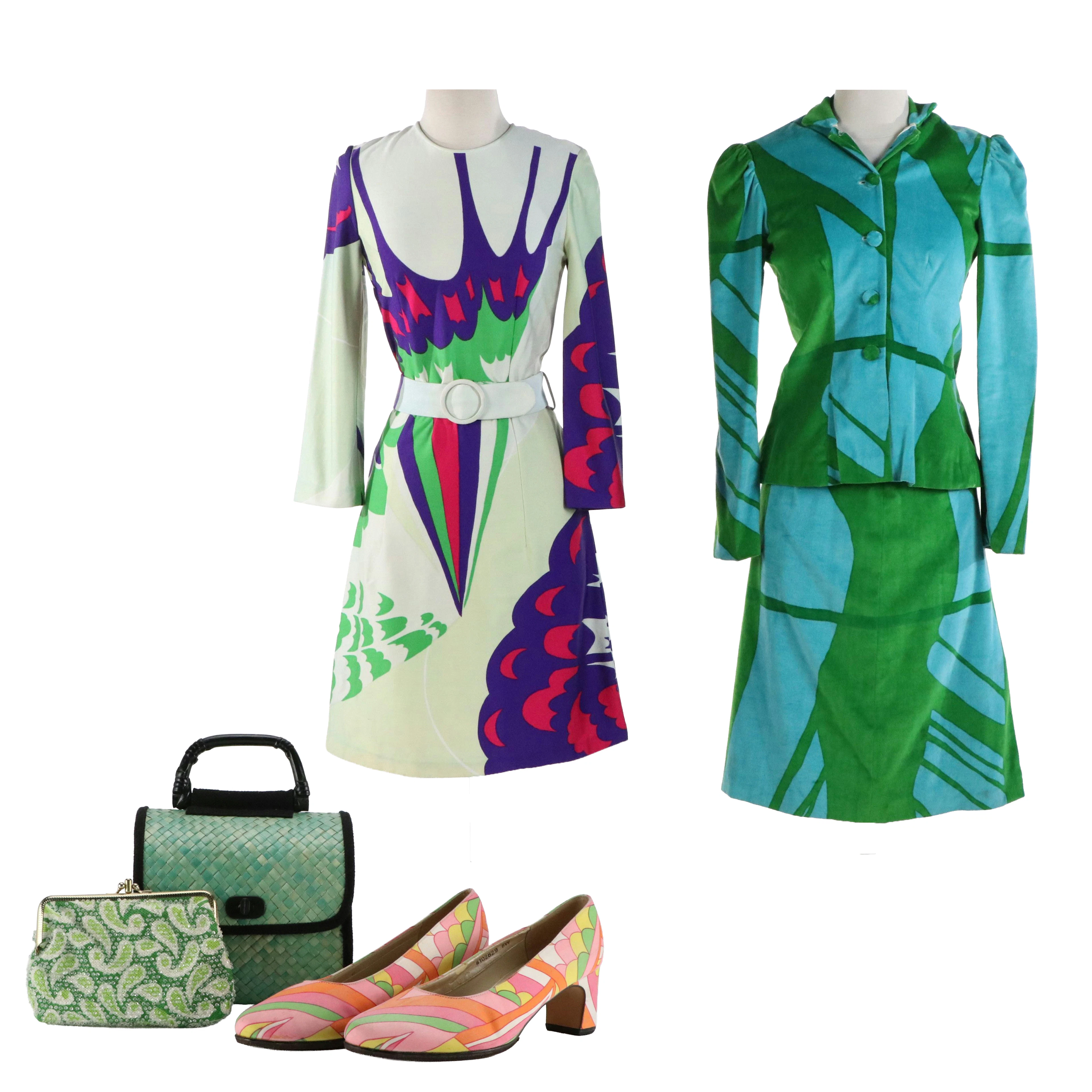 Curated Vintage Mod Ensembles Including Hanae Mori and Apogee