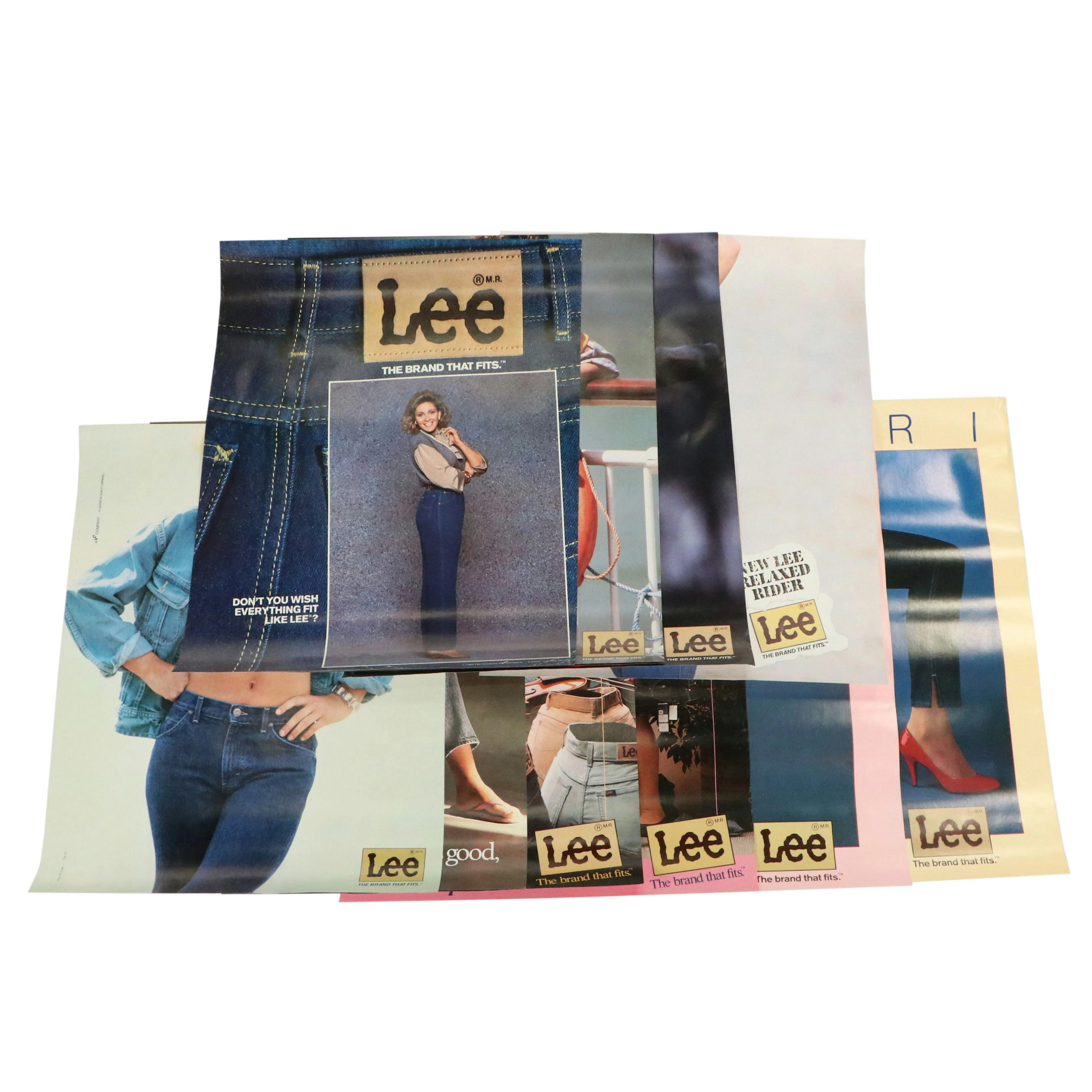 Lee Women's Jeans Advertisement Posters, Late 20th Century