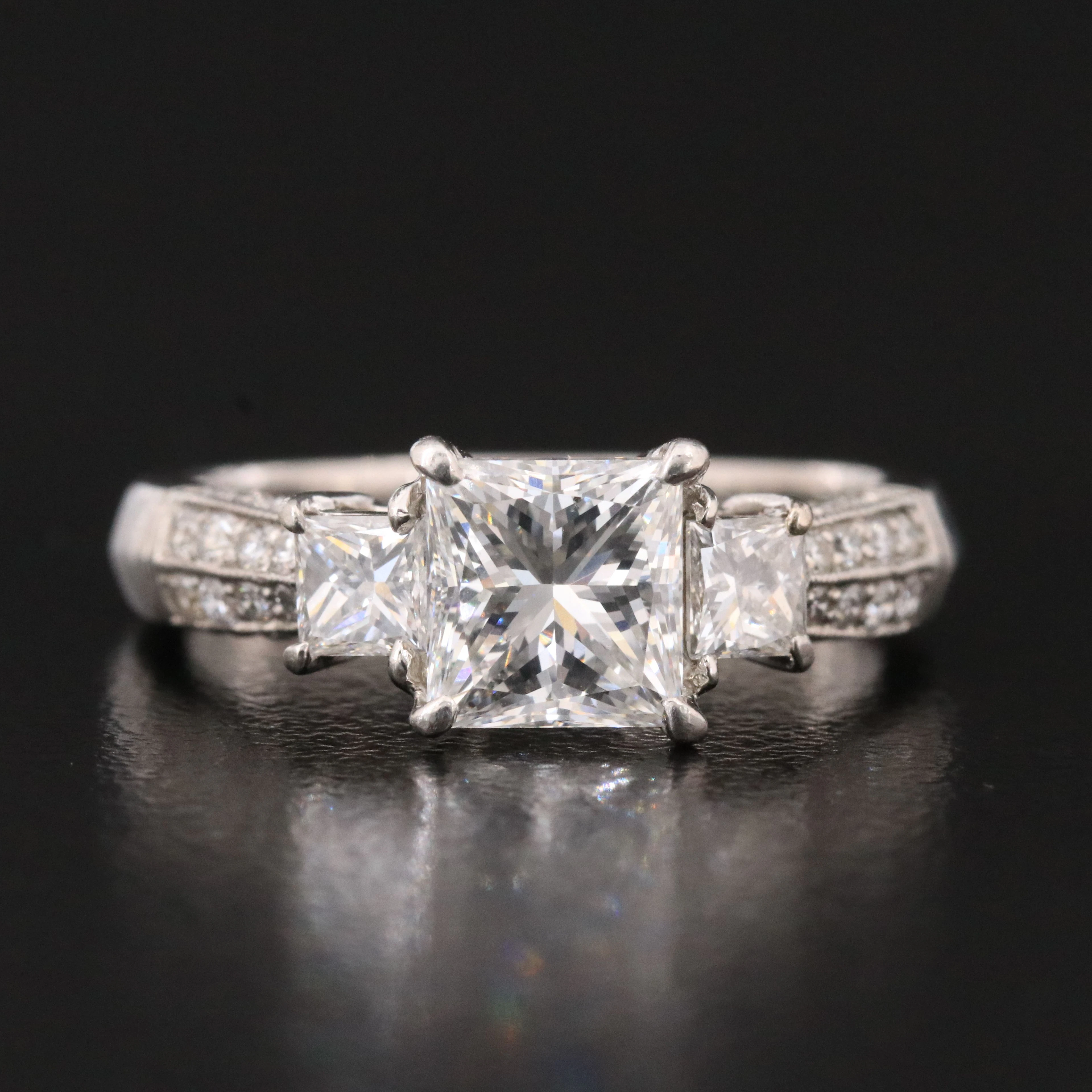 Platinum 2.30 CTW Diamond Ring