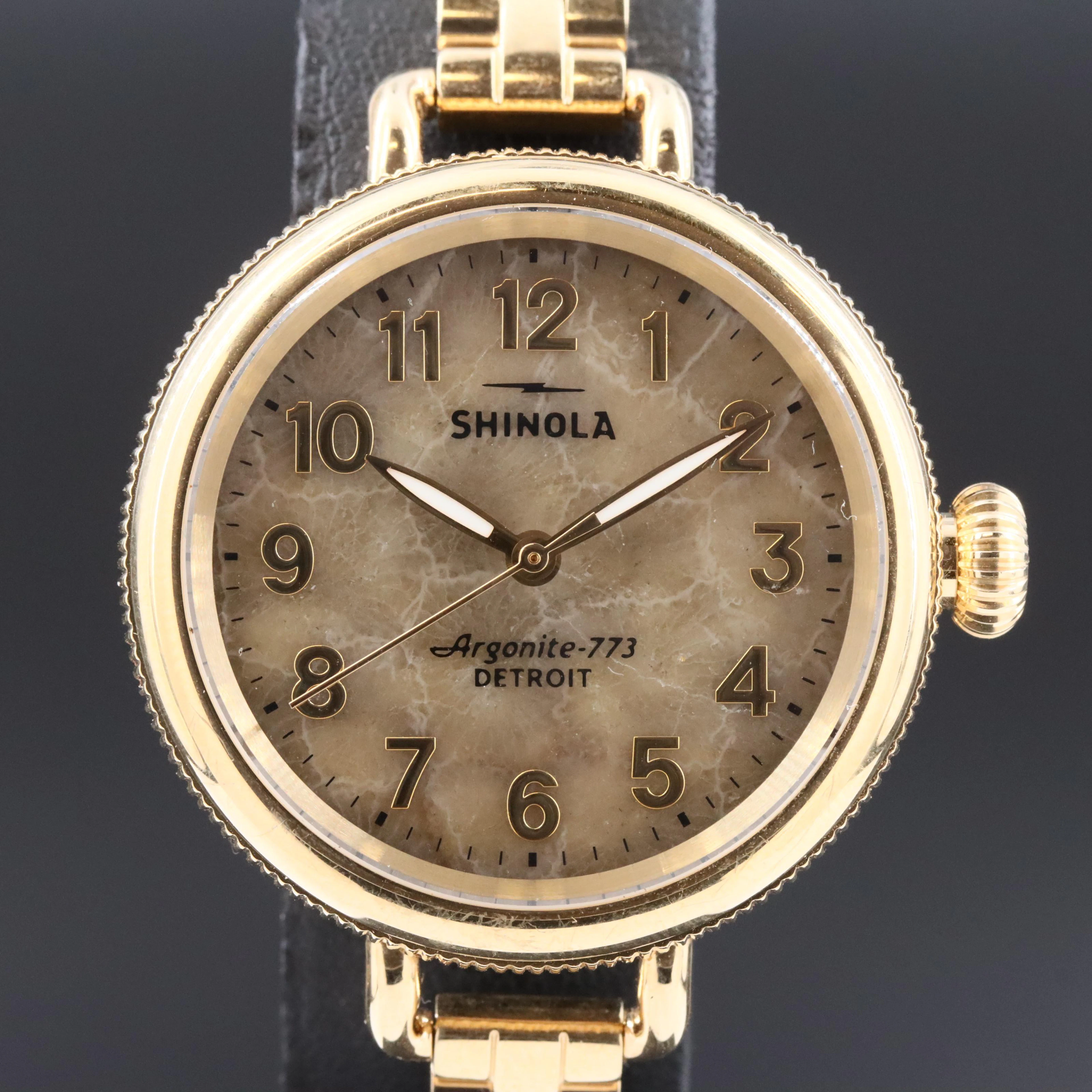 Shinola Argonite 773 Birdy Petoskey Watch