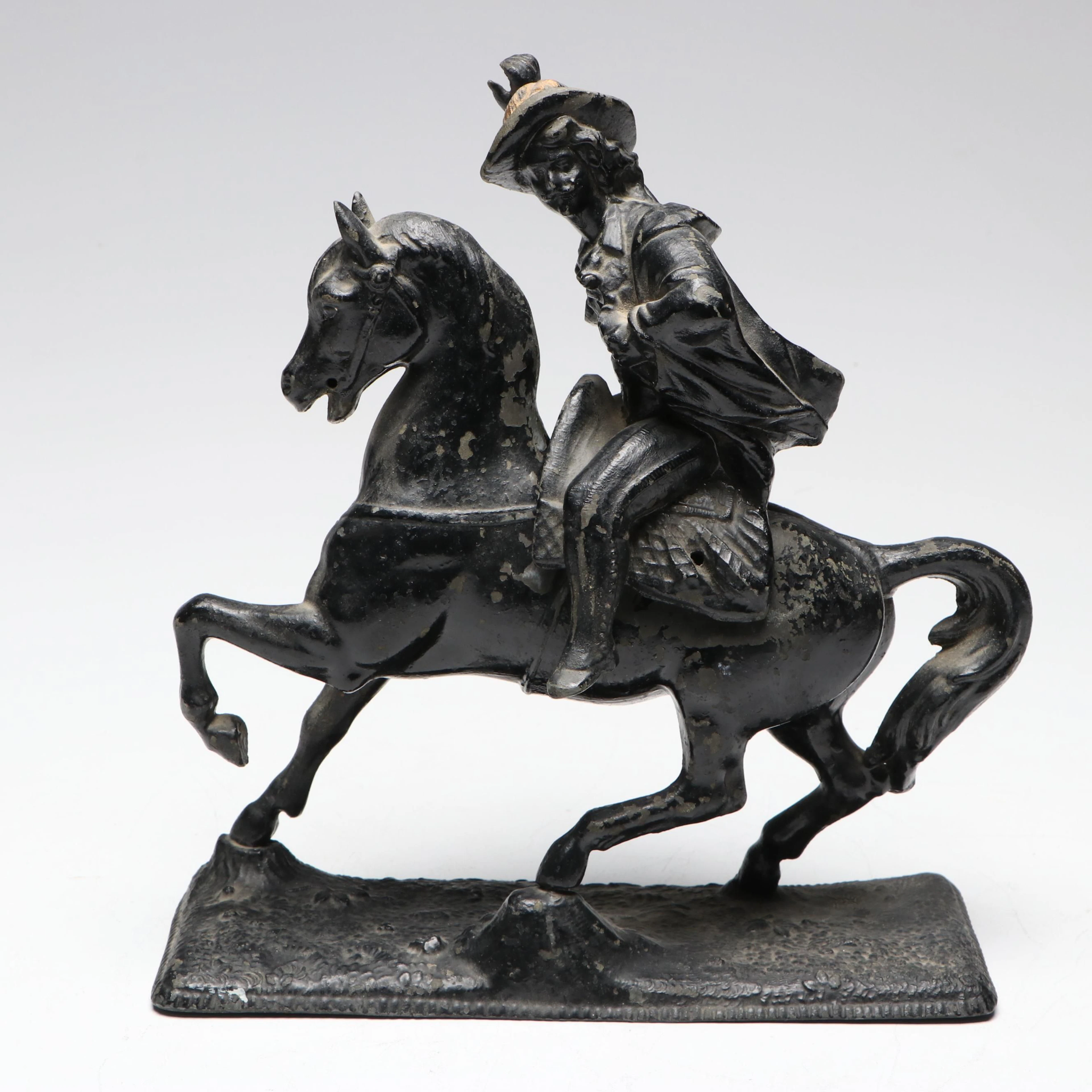Metropolitan Mfg. Co. Buffalo Bill Cody Cast Metal Statue, Early 20th Century