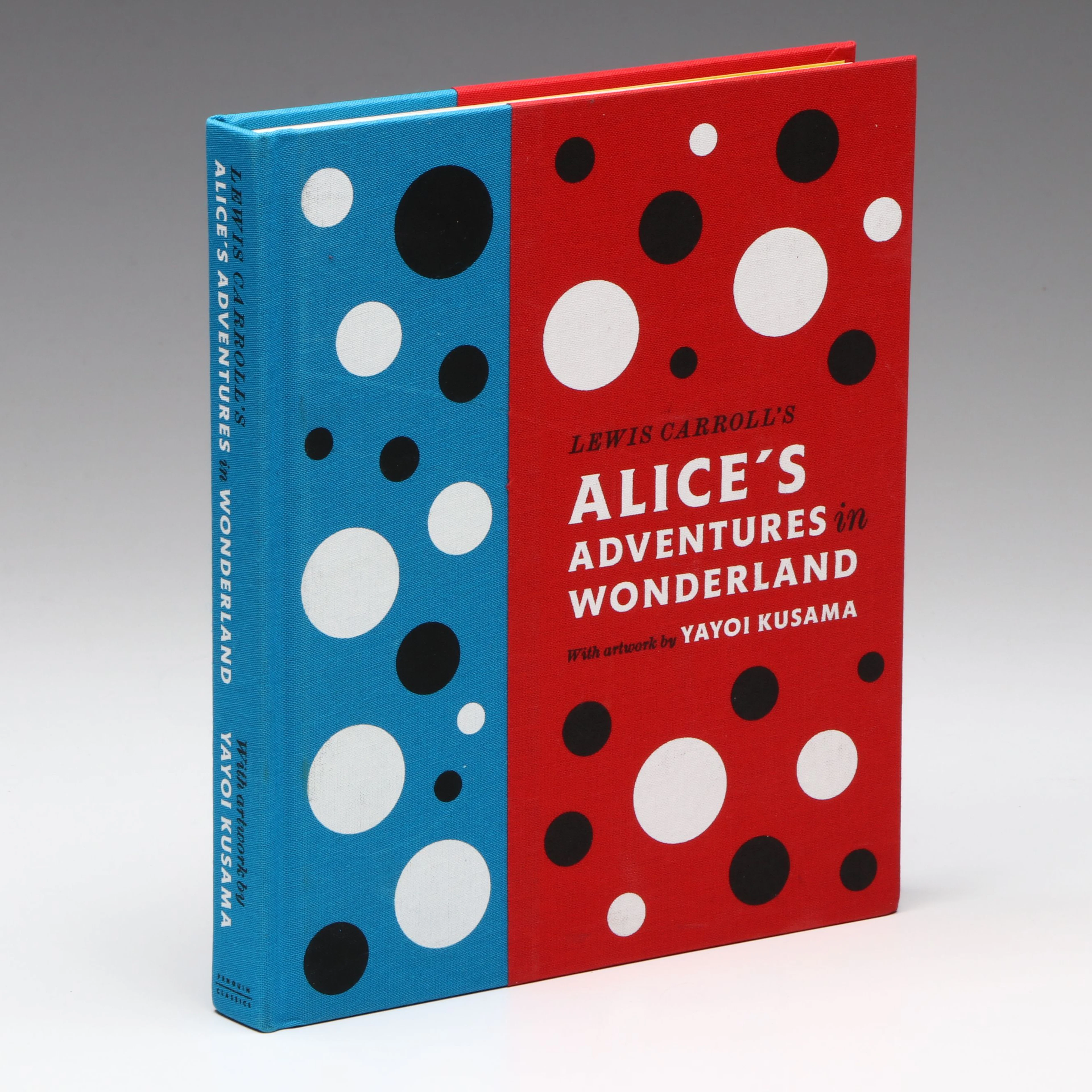 Yayoi Kusama Illustrated "Alice's Adventures in Wonderland" by Lewis Carroll