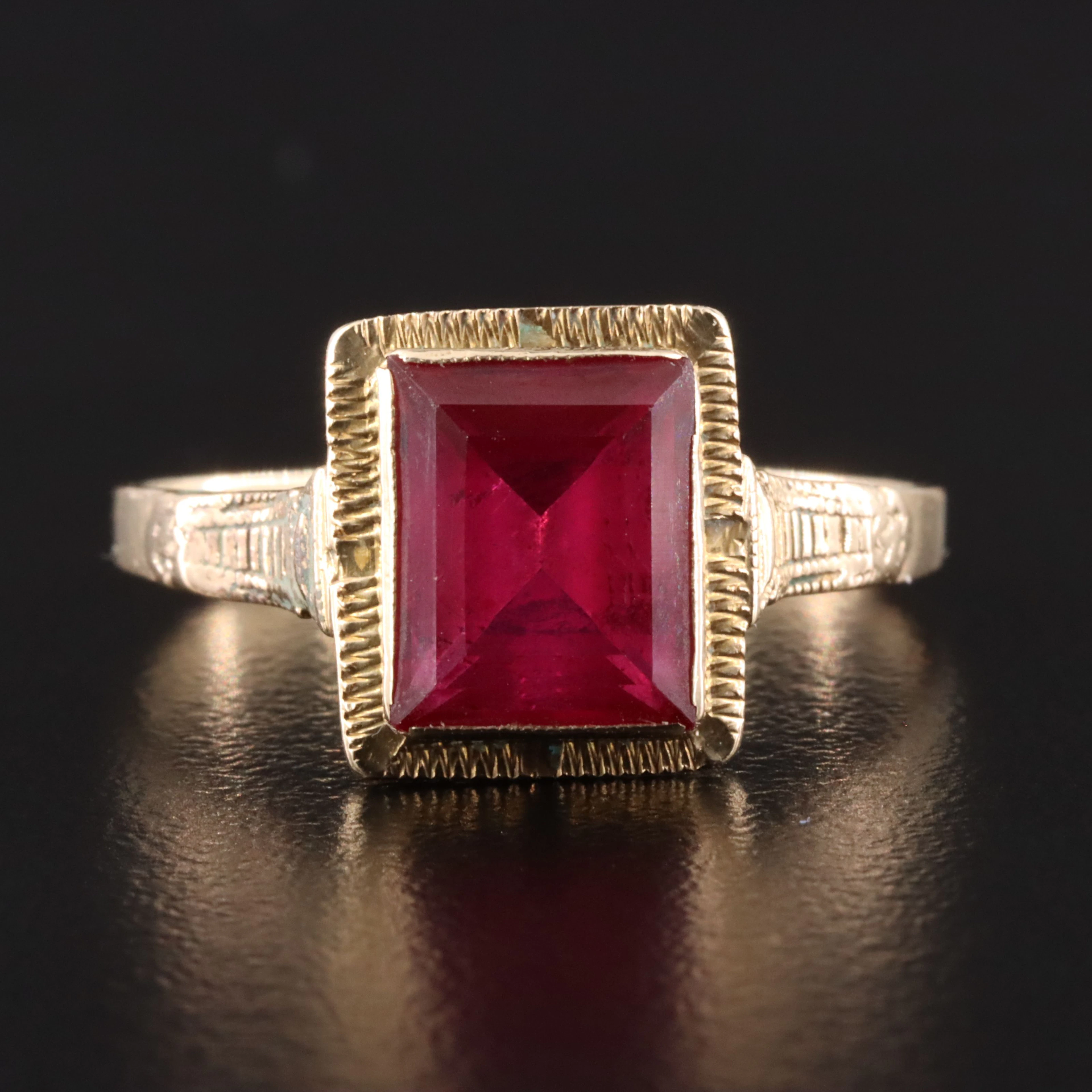 14K Ruby Ring