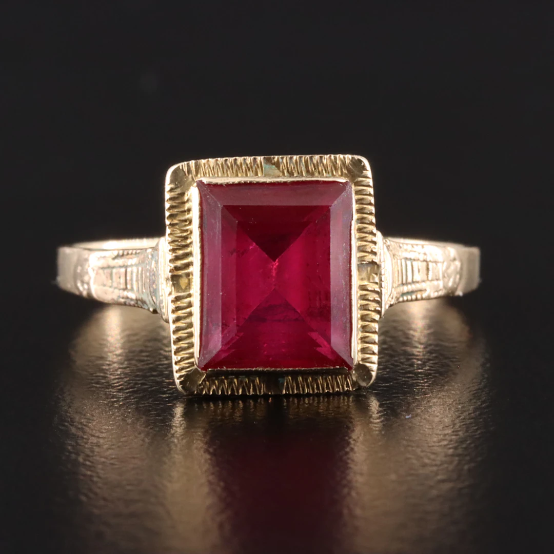 14K Ruby Ring