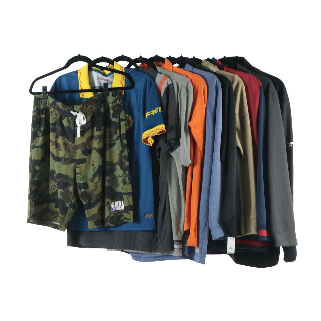 Men's Nike, Stitches, and Other Licensed Pro Sport Apparel