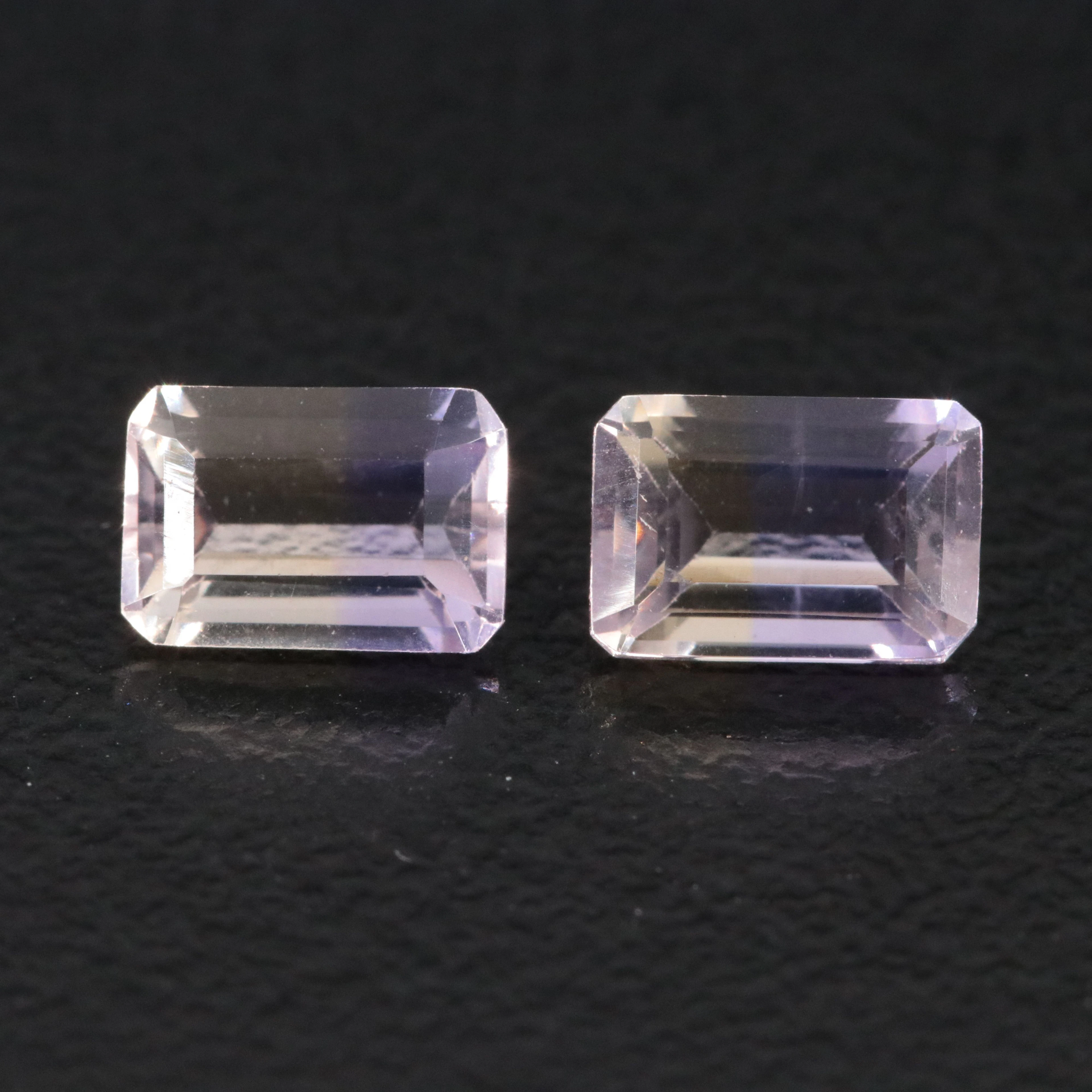 Loose 1.24 CTW Ametrine Pair