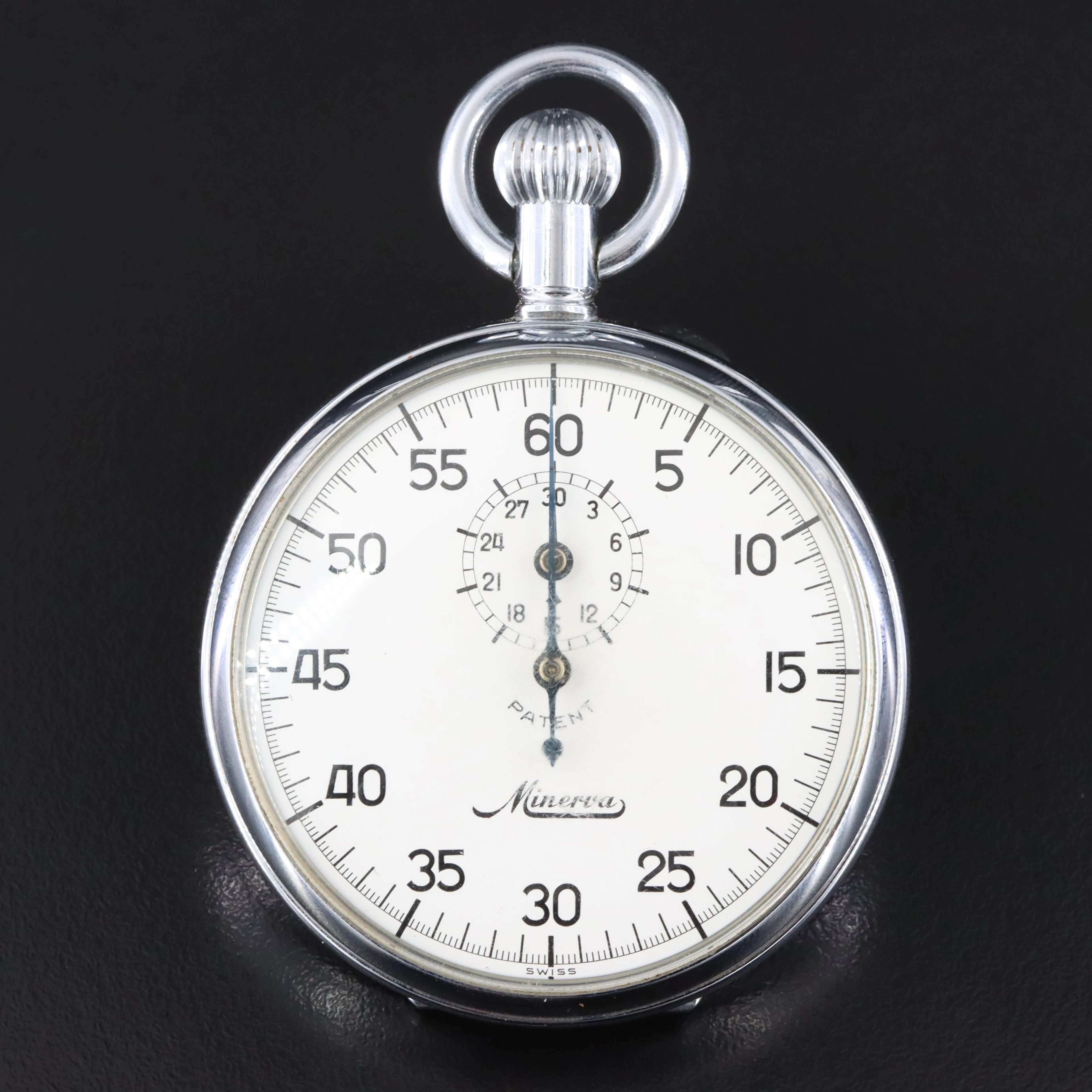 Minerva Watch Co. Swiss Stopwatch