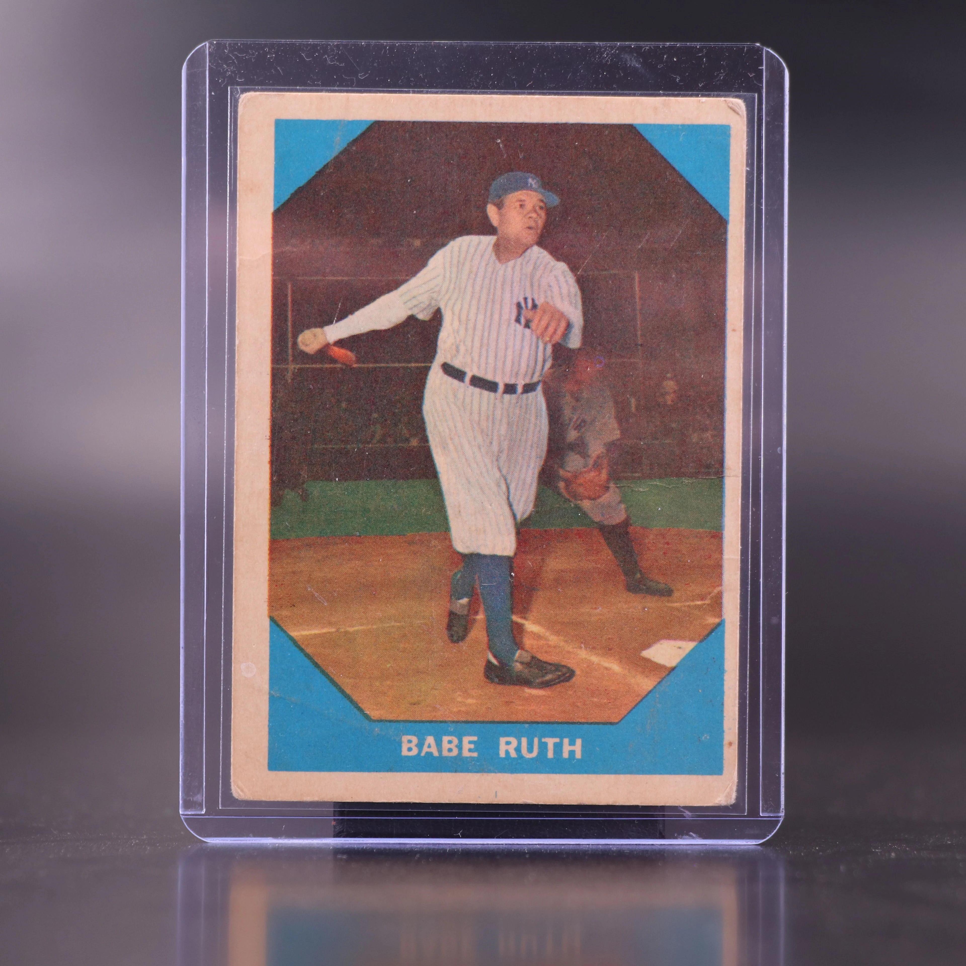 1960 Fleer Babe Ruth New York Yankees Baseball Card
