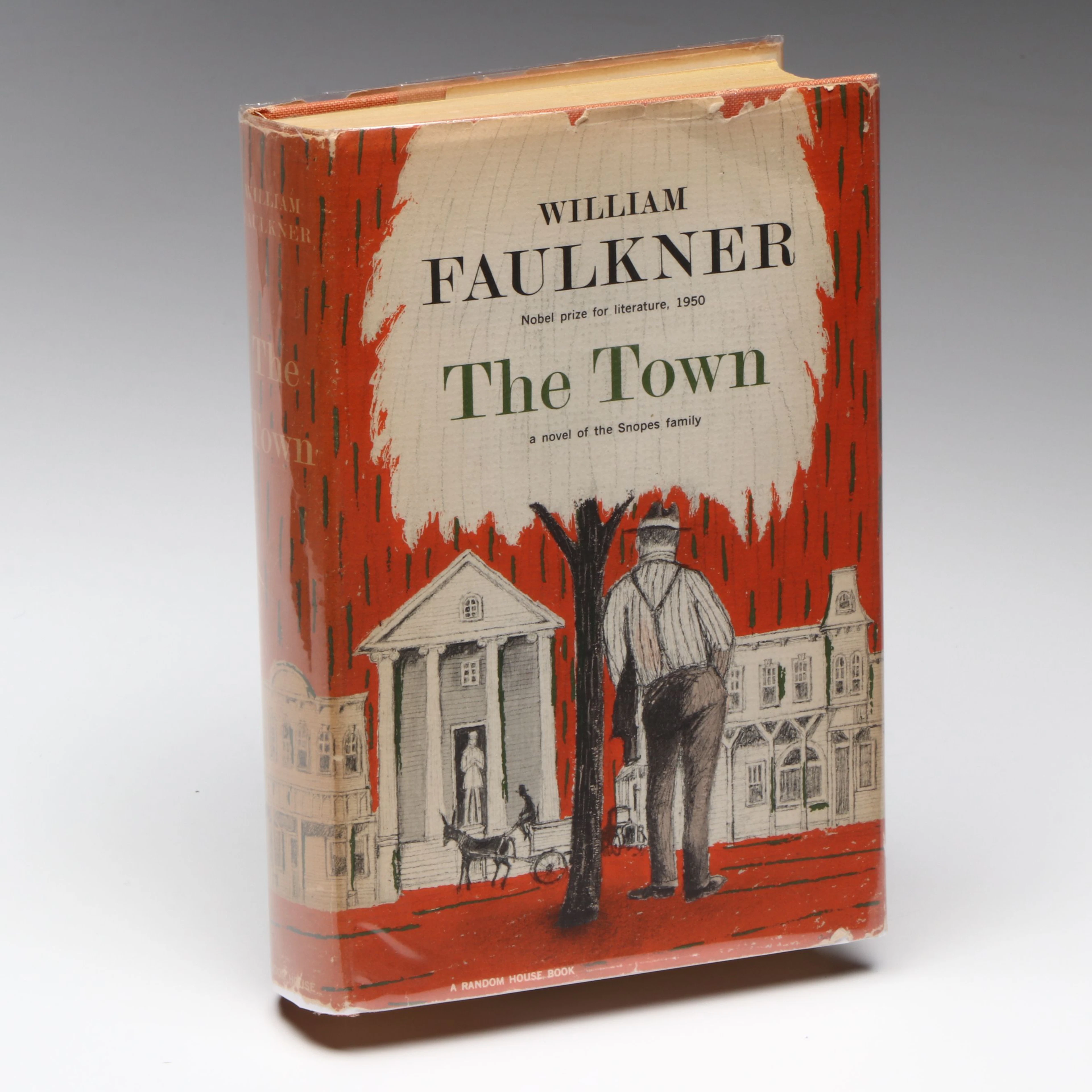 First Edition, First State "The Town" by William Faulkner, 1957