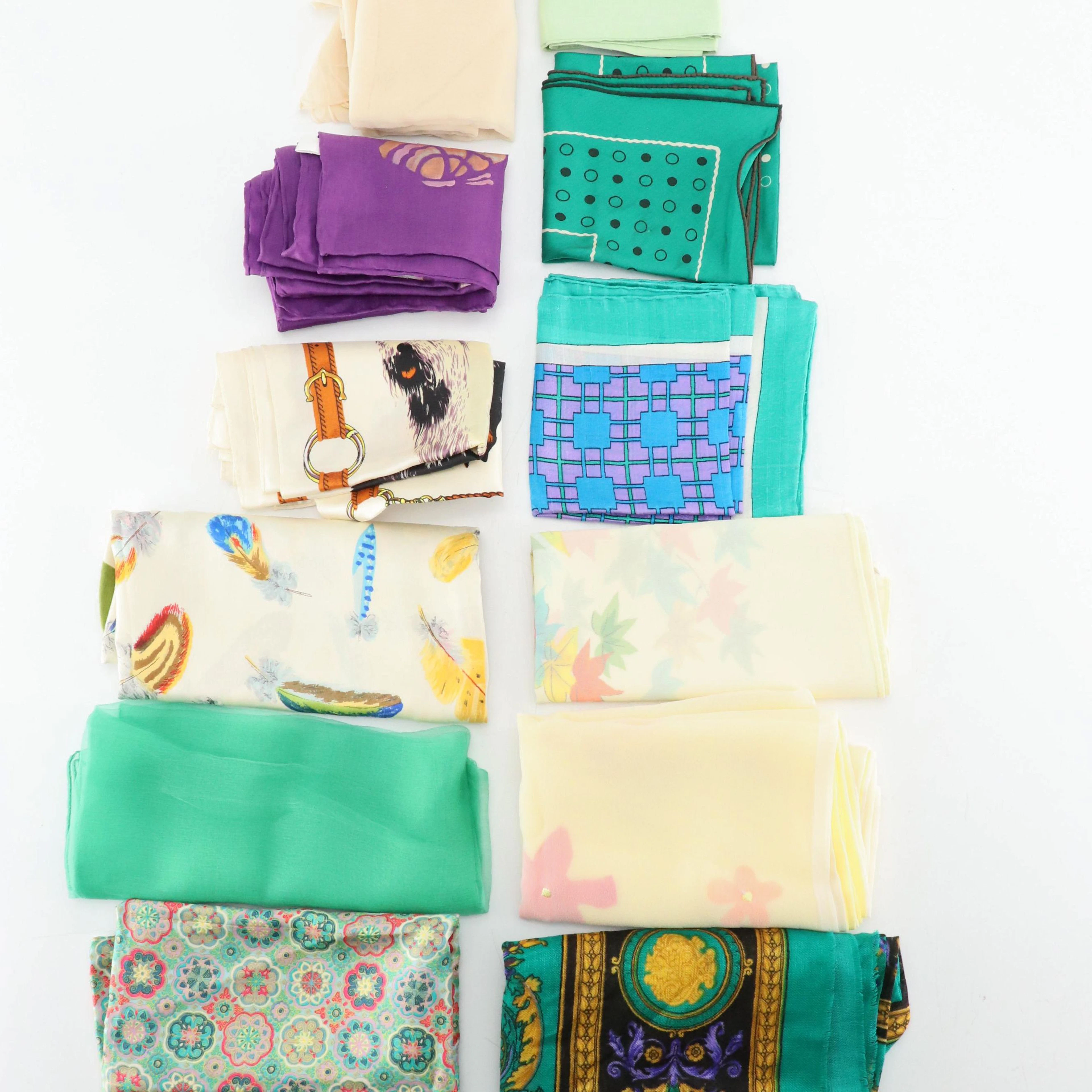 Adrienne Vittadini, Bayron Cicogna, and More Patterned Scarves