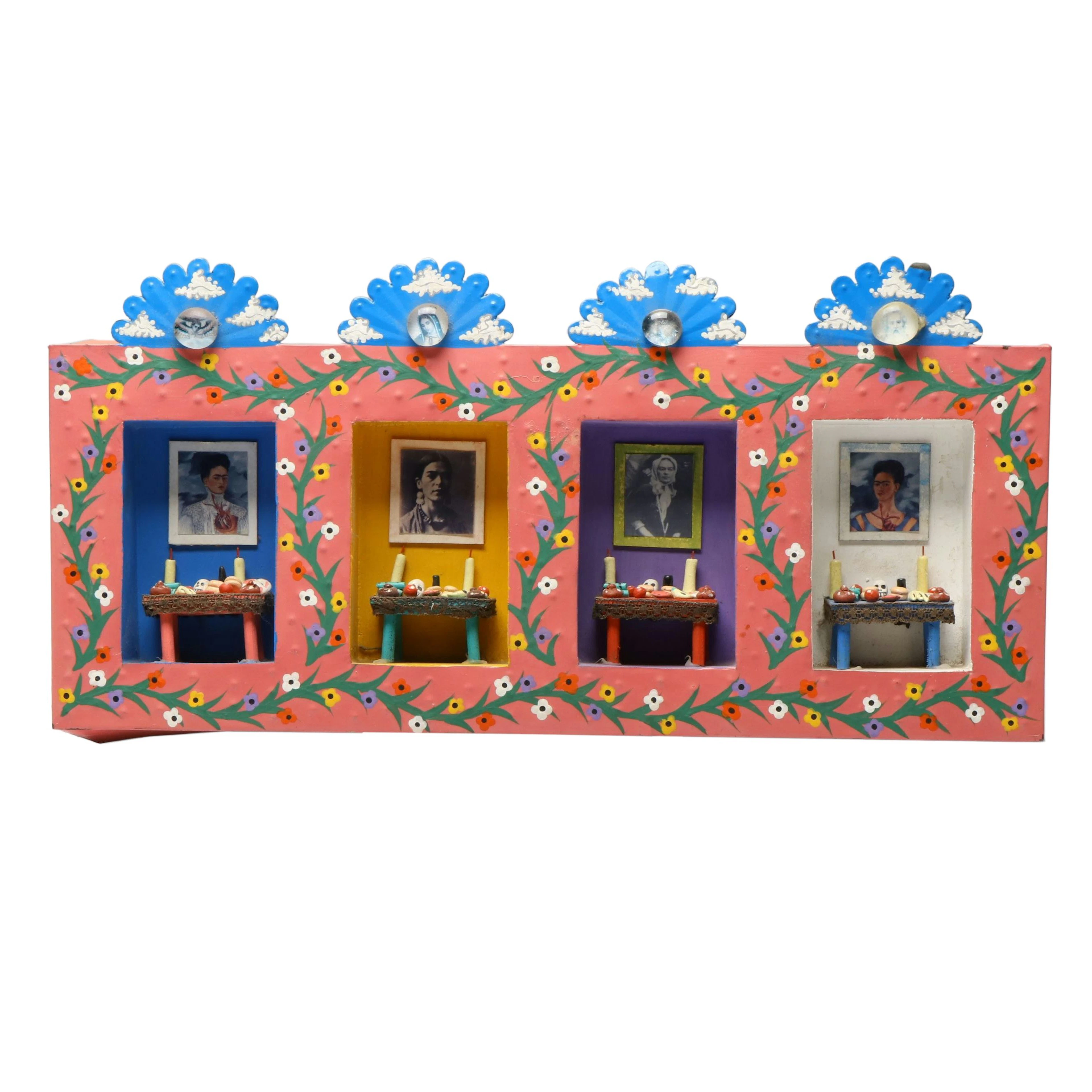 Cielito Lindo Estudio Handmade Frida Kahlo Retablo, Late 20th/Early 21st C.